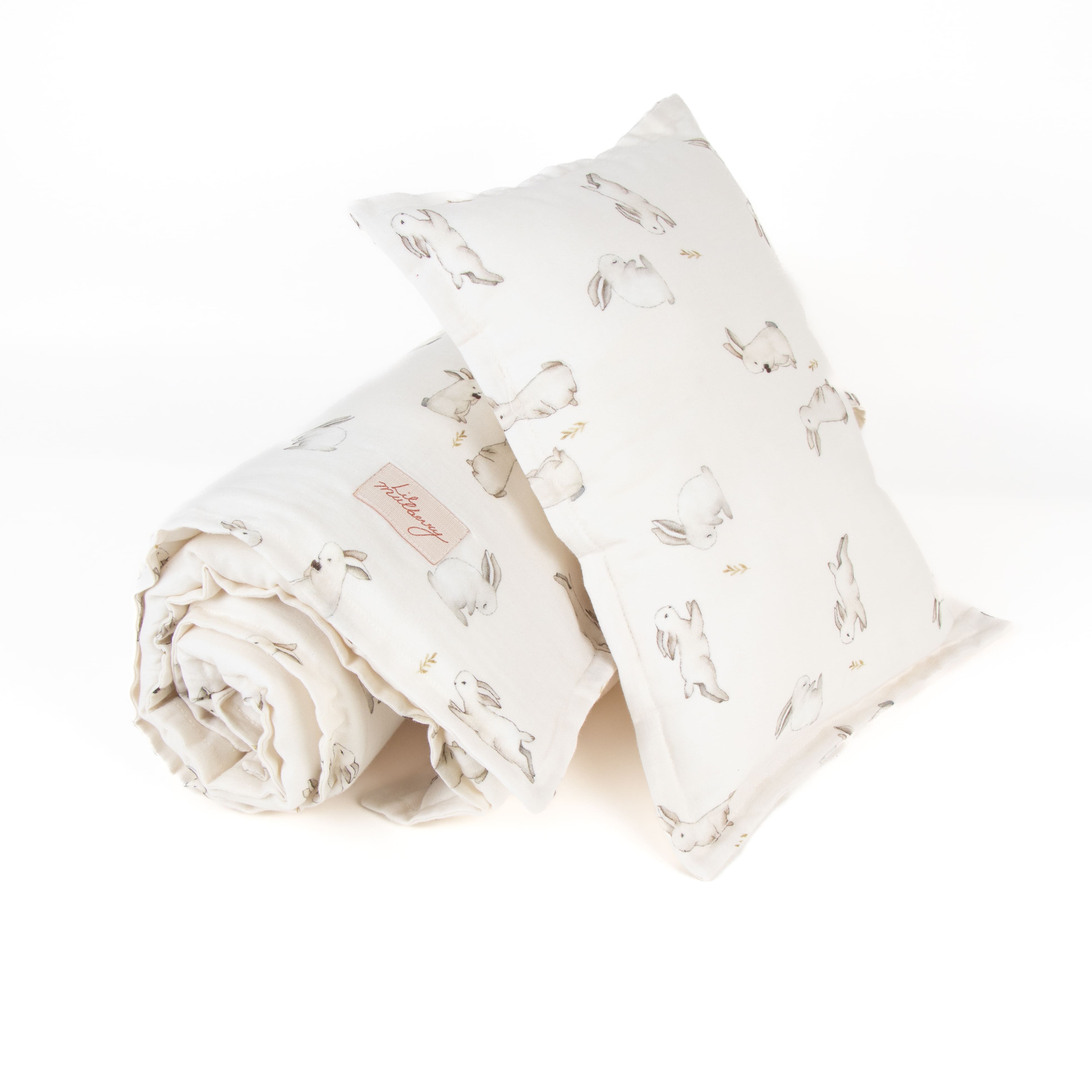 Enchanted Bunny Muslin Duvet Set - Lil Mulberry