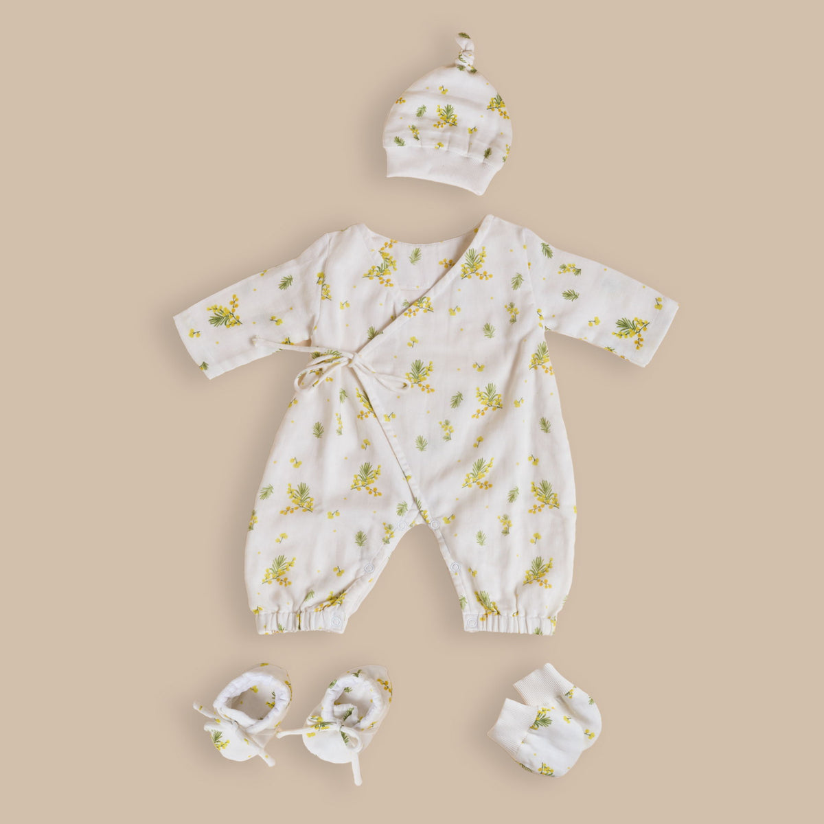 Mimosa Muslin Newborn Clothing Set