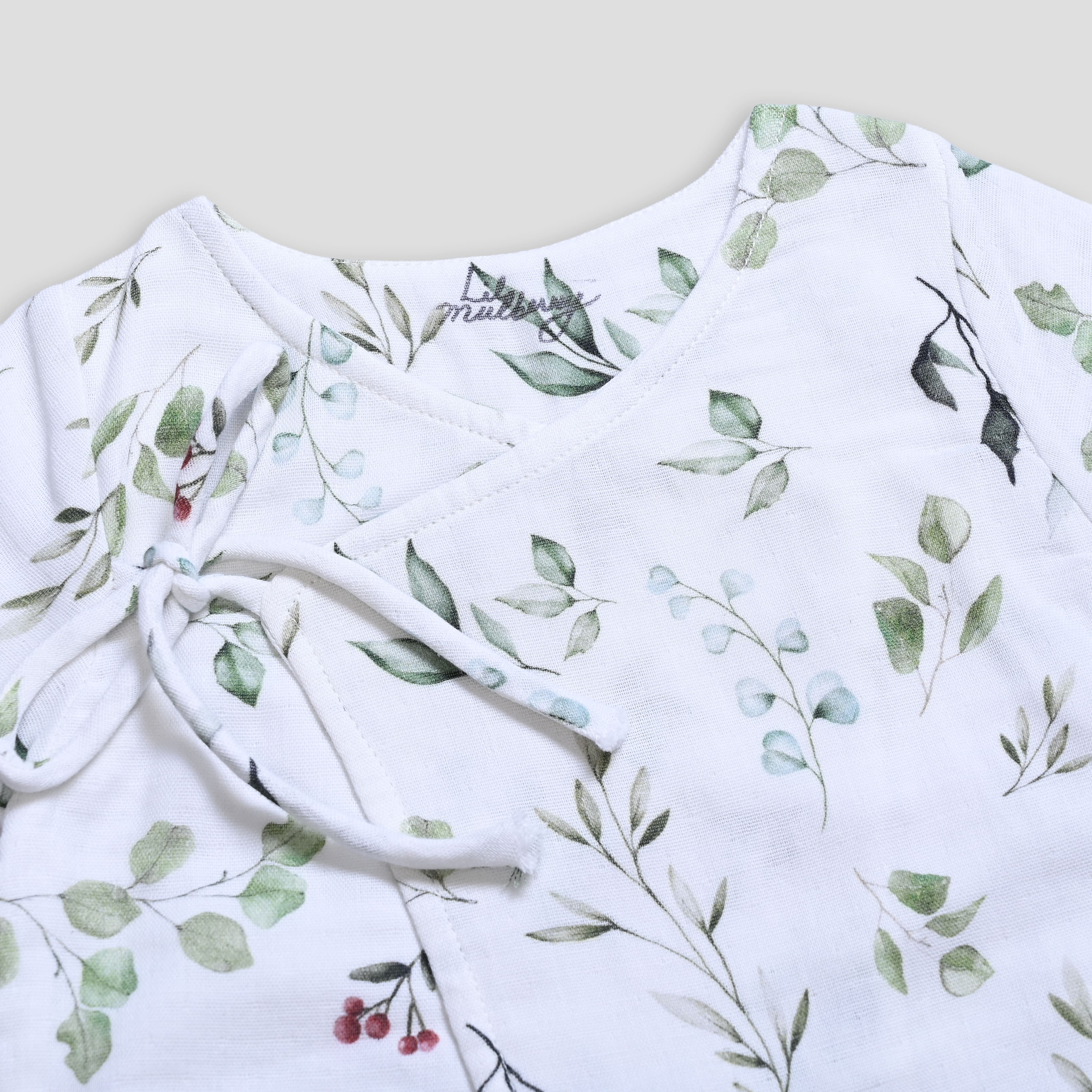 Spring Field Muslin Kimono Romper - Lil Mulberry