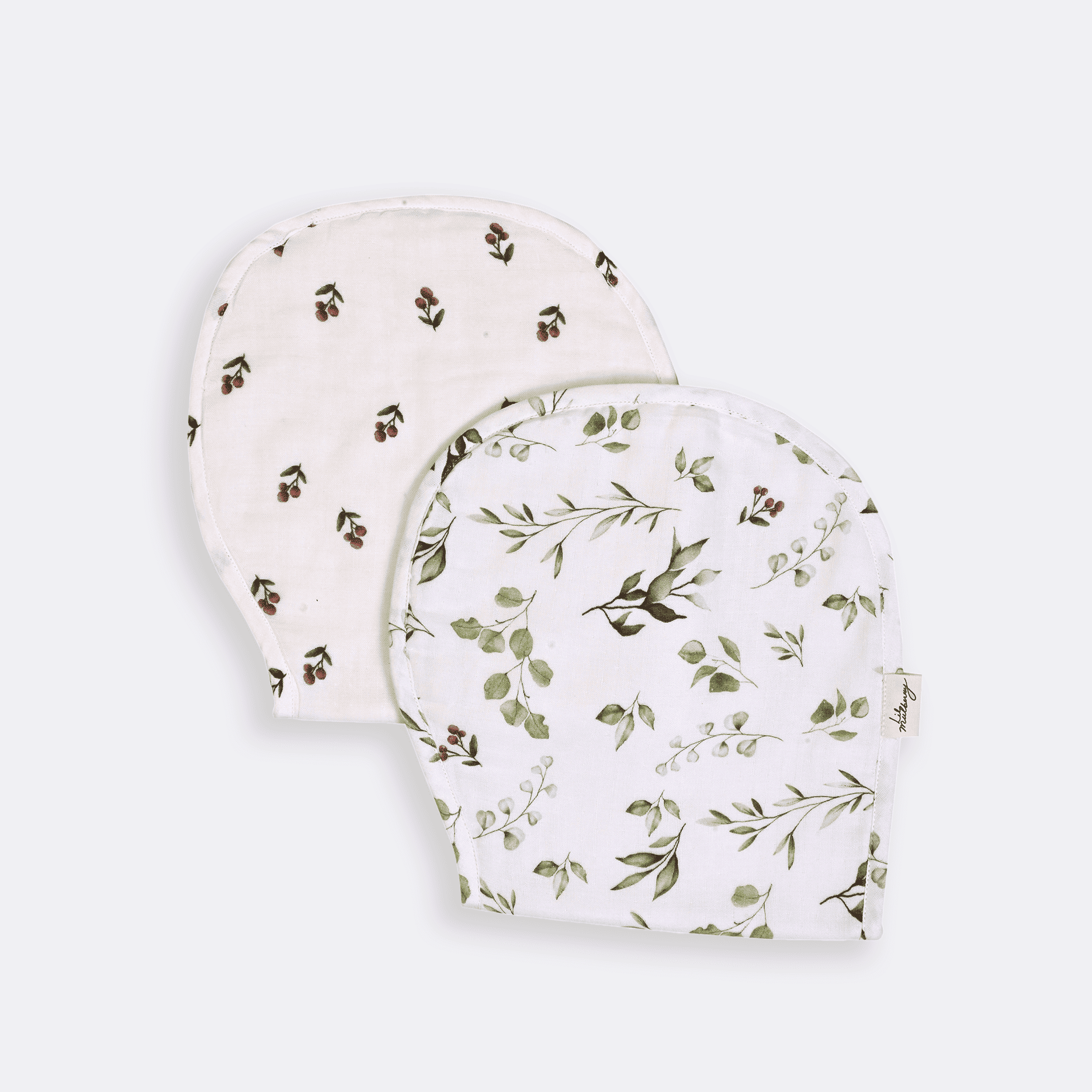 Spring Field Organic Burp Cloth Set - Lil Mulberry