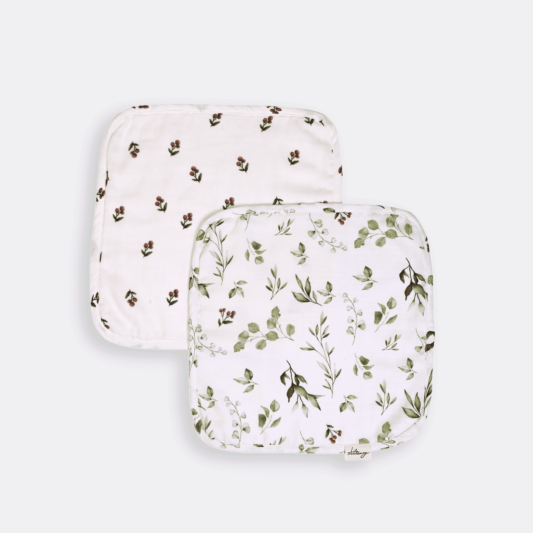 Spring Field Organic Washcloth Set - Lil Mulberry