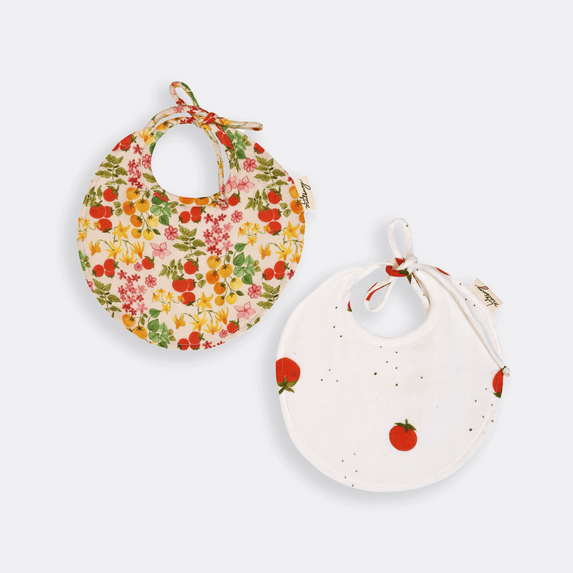 Tomatino Organic Bib Set - Lil Mulberry