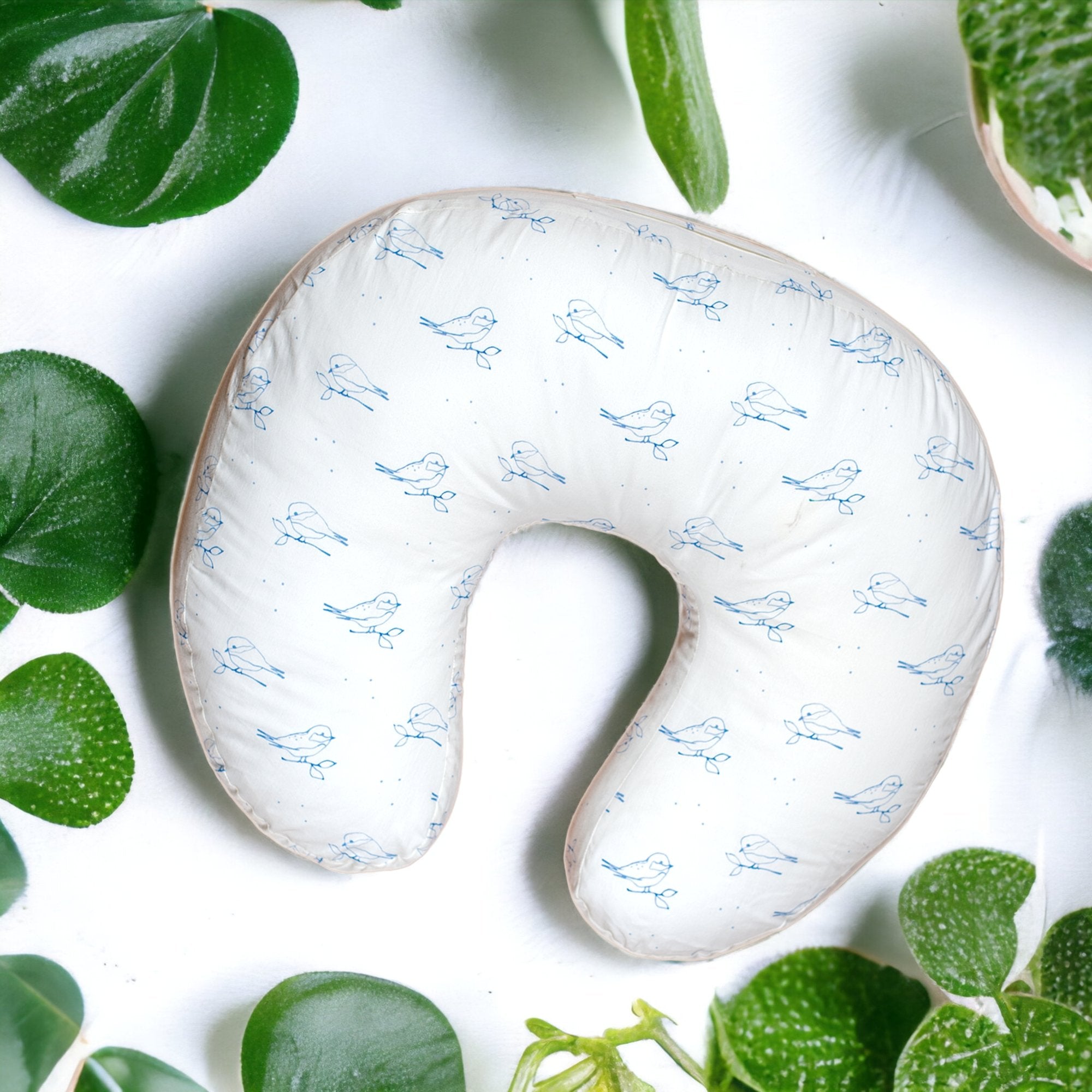 Bluebird Feeding Pillow - Lil Mulberry