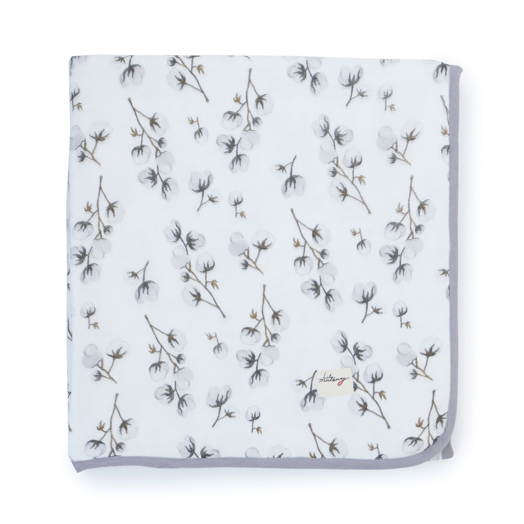 Cottonflower Muslin Blanket - Lil Mulberry