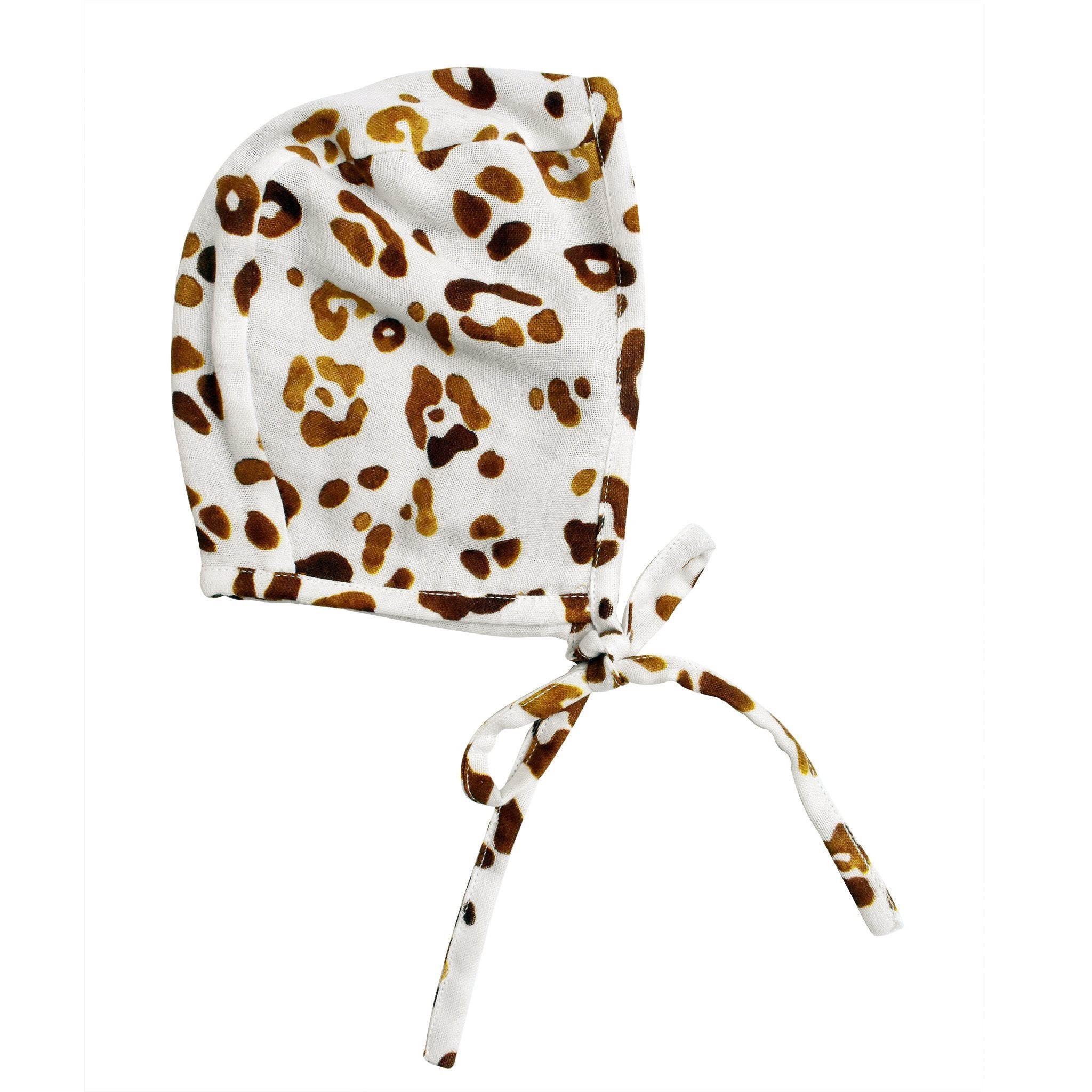 Golden Leopard Bonnet - Lil Mulberry