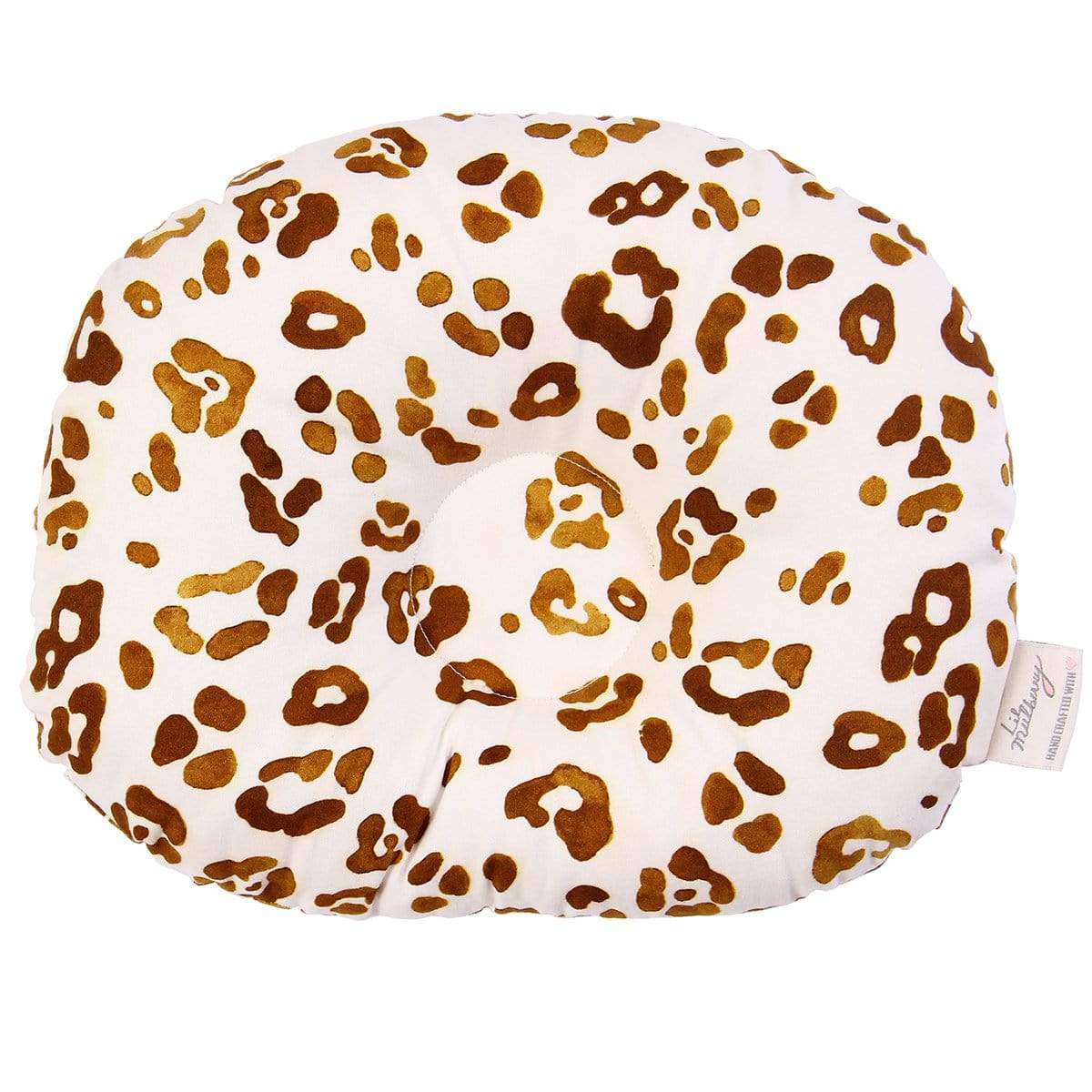 Golden Leopard Infant Pillow - Lil Mulberry