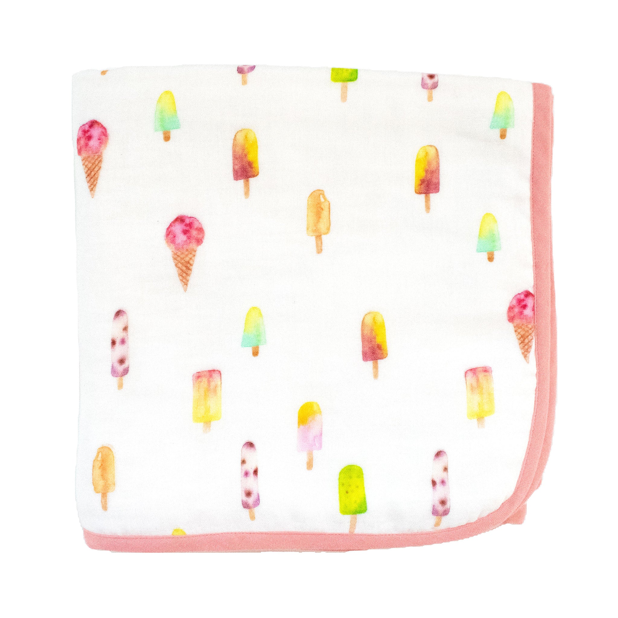 Magical Icecream Muslin Blanket - Lil Mulberry