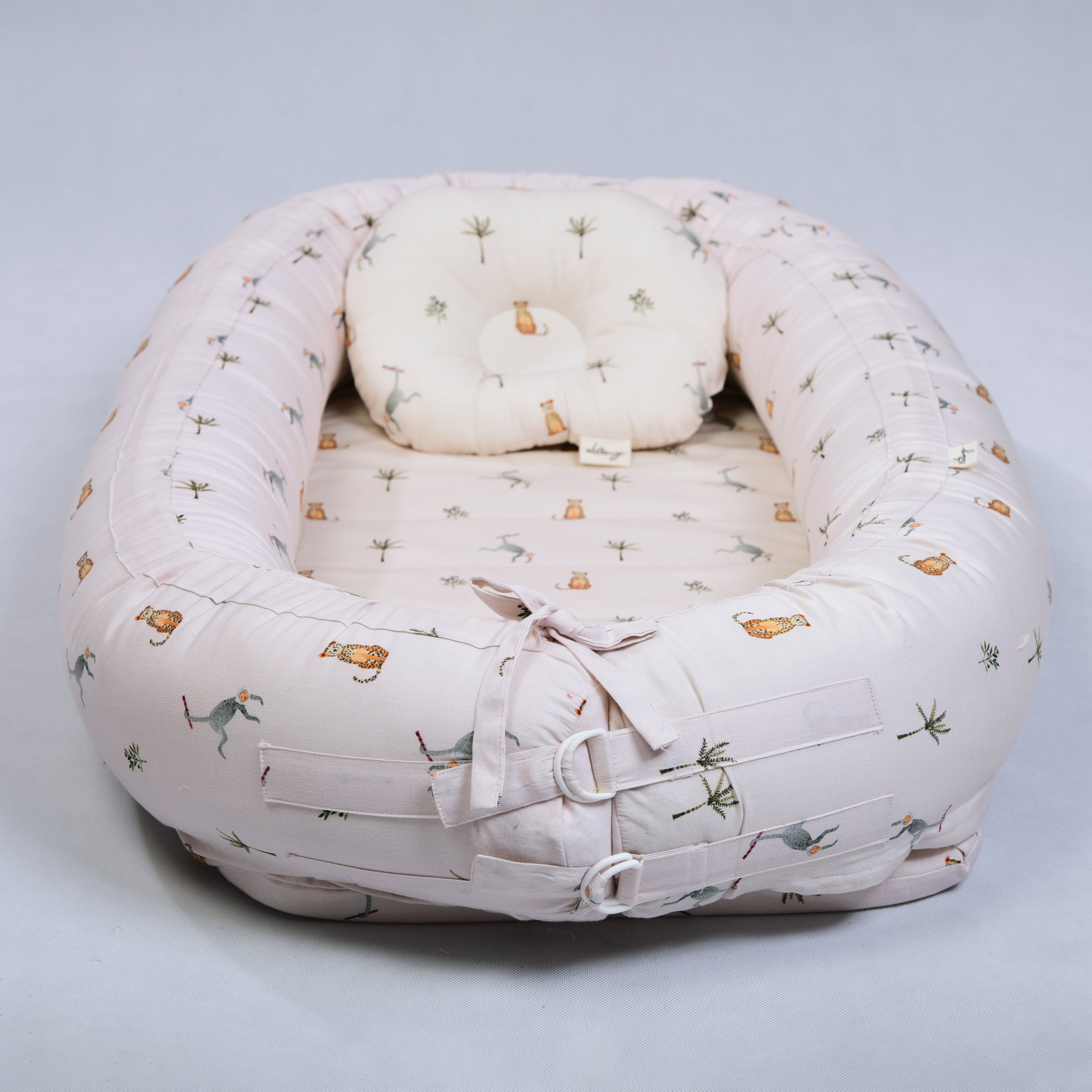 Monkey Cheetah Baby Nest Set - Lil Mulberry
