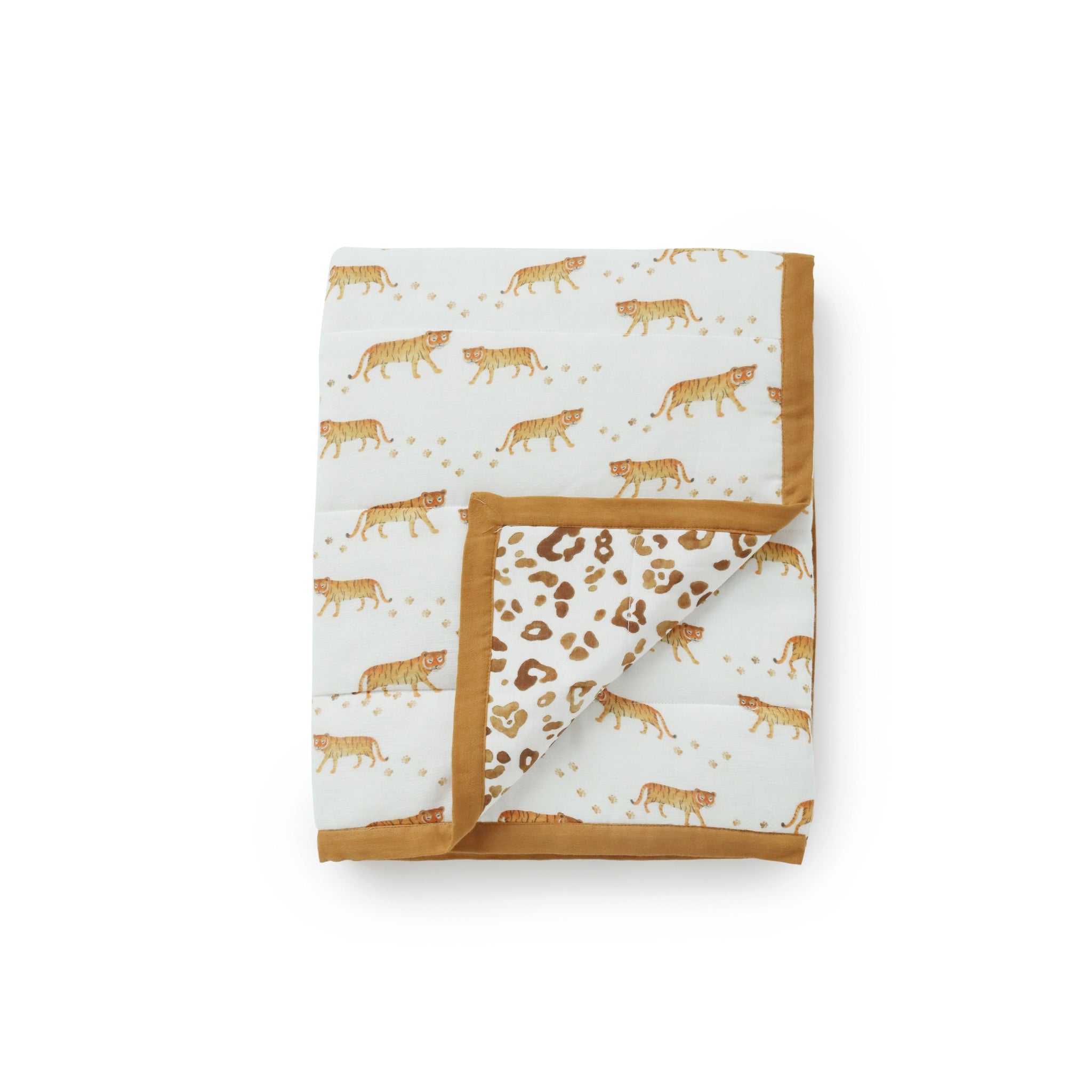 Royal Tiger Muslin Quilt - Lil Mulberry