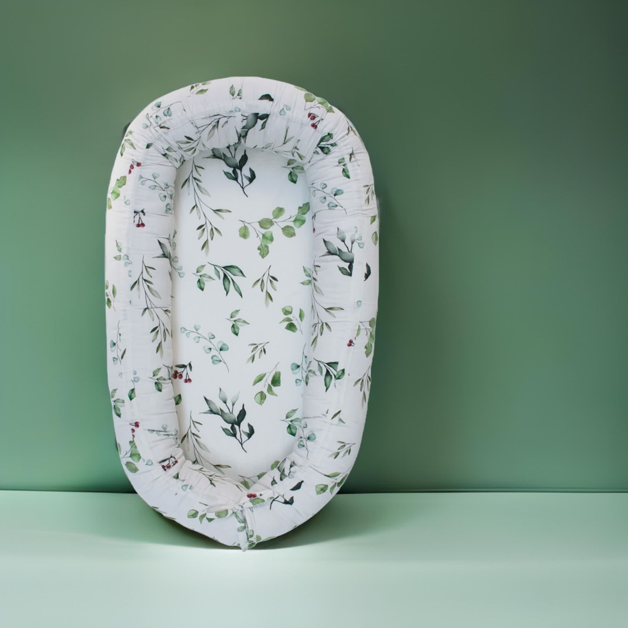 Spring Field Baby Nest with Removable Cover - Lil Mulberry
