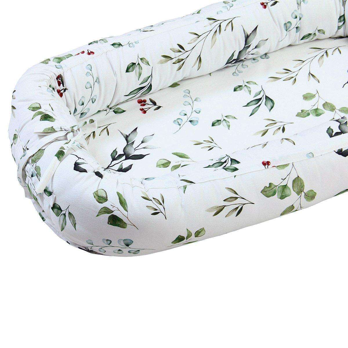 Spring Field Baby Nest with Removable Cover - Lil Mulberry