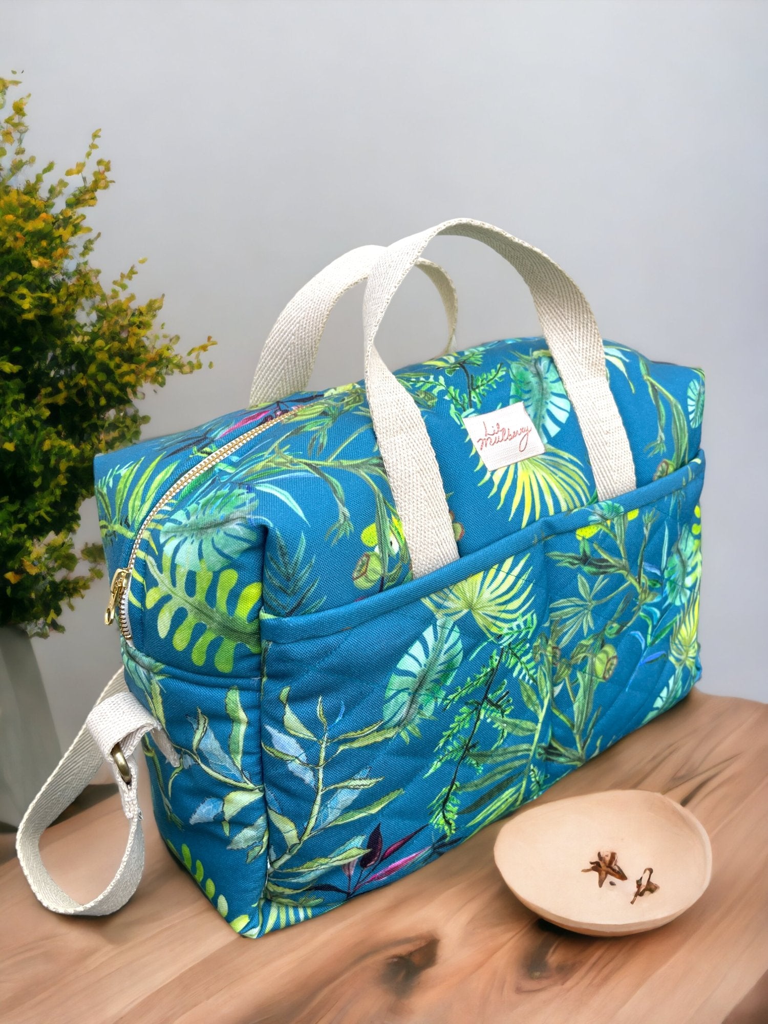 Tropical Jungle Changing Bag - Lil Mulberry