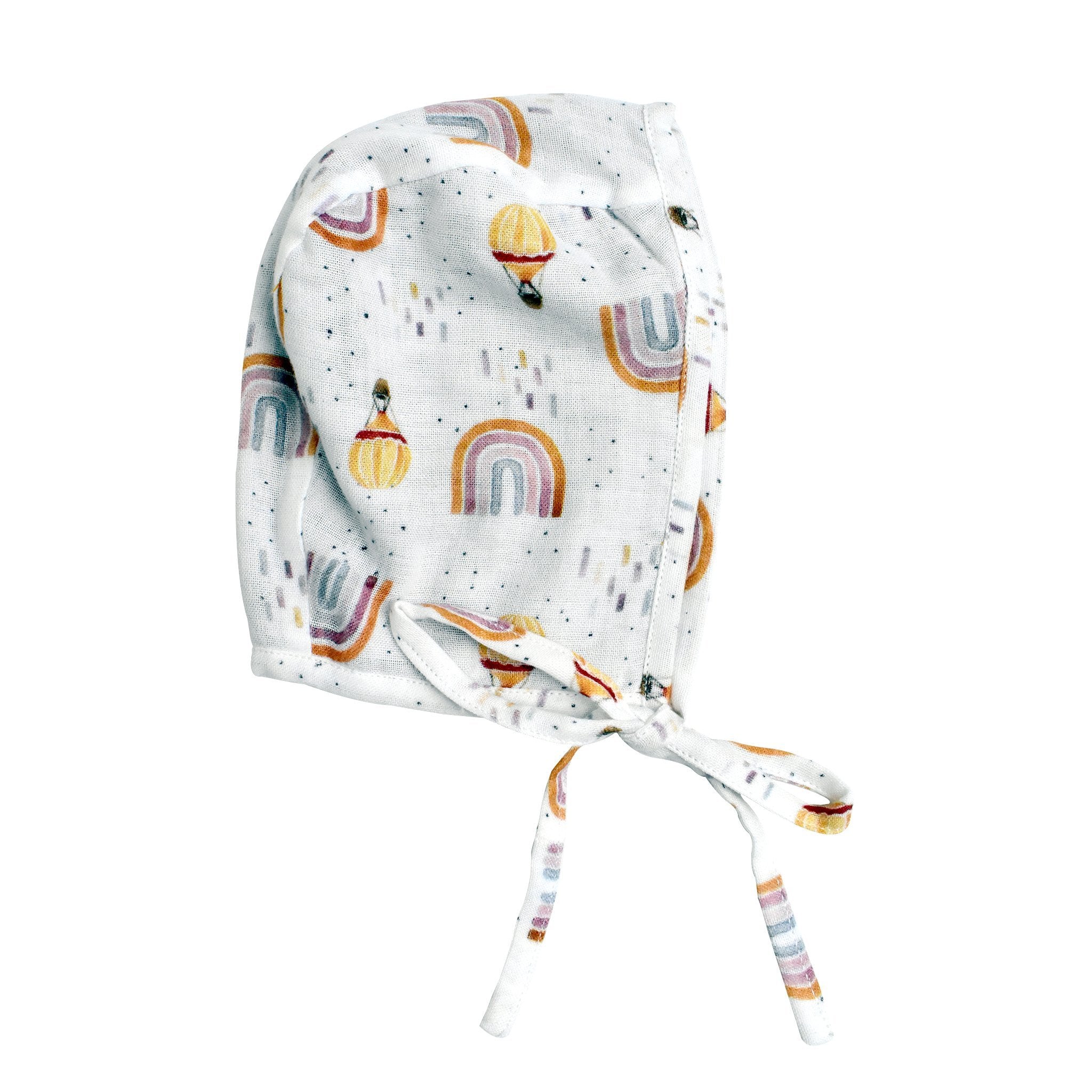 Whimsical Rainbow Bonnet - Lil Mulberry