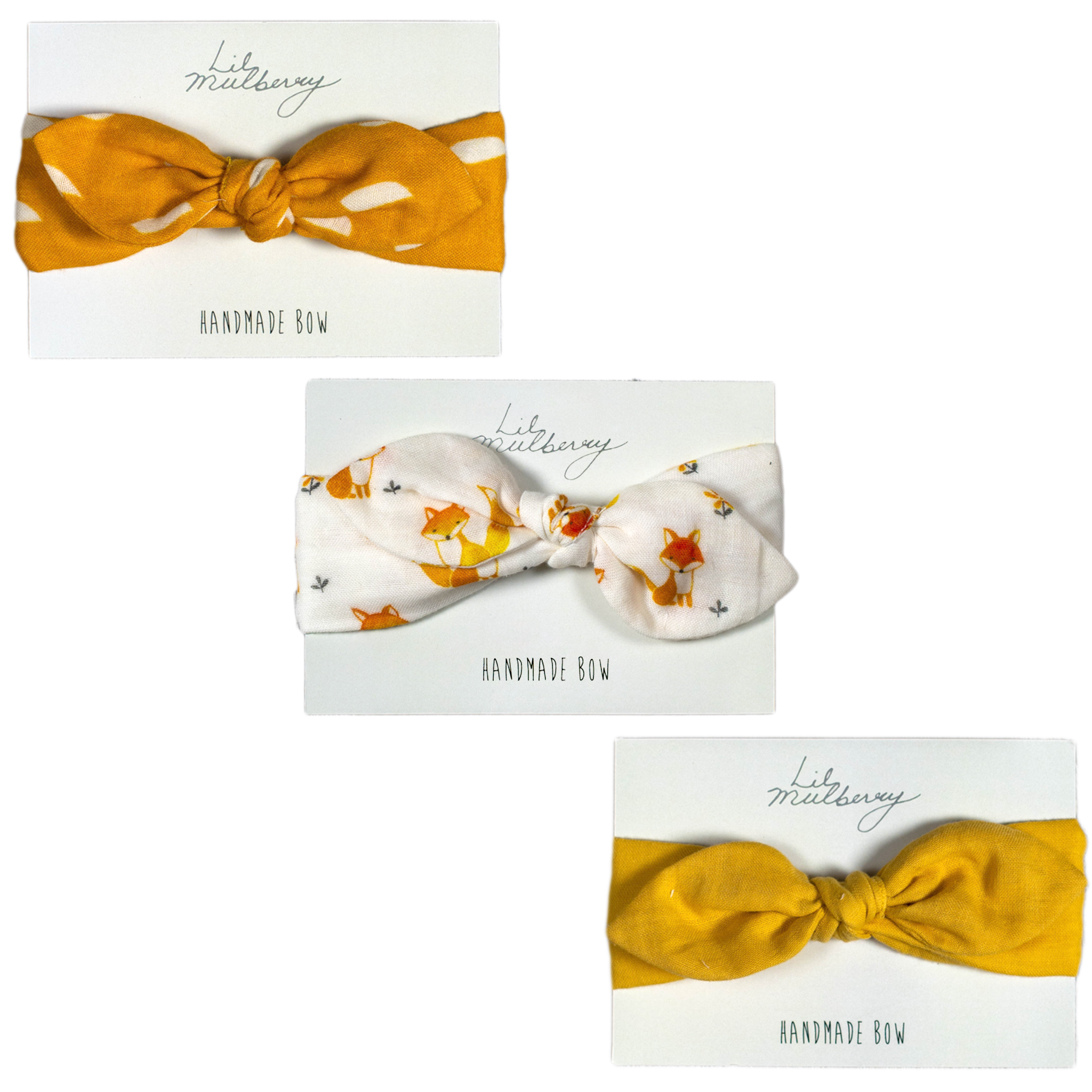 Fox in the Garden Headband Set