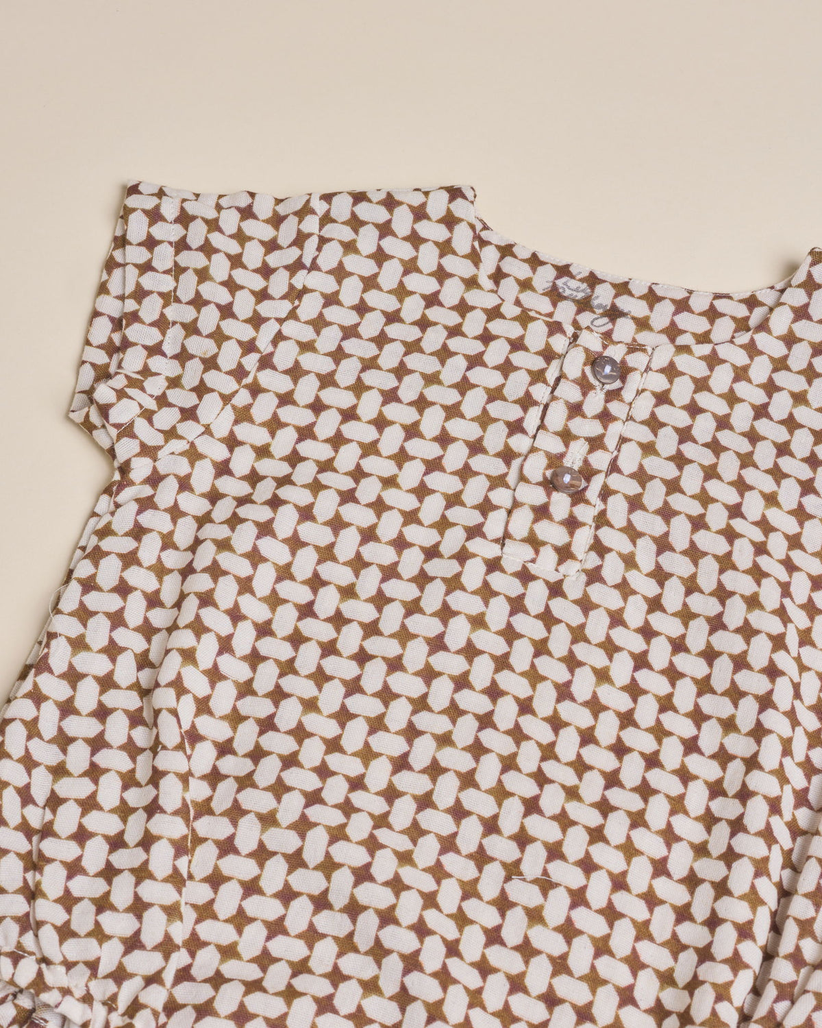 Diamond and Star Muslin Bodysuit