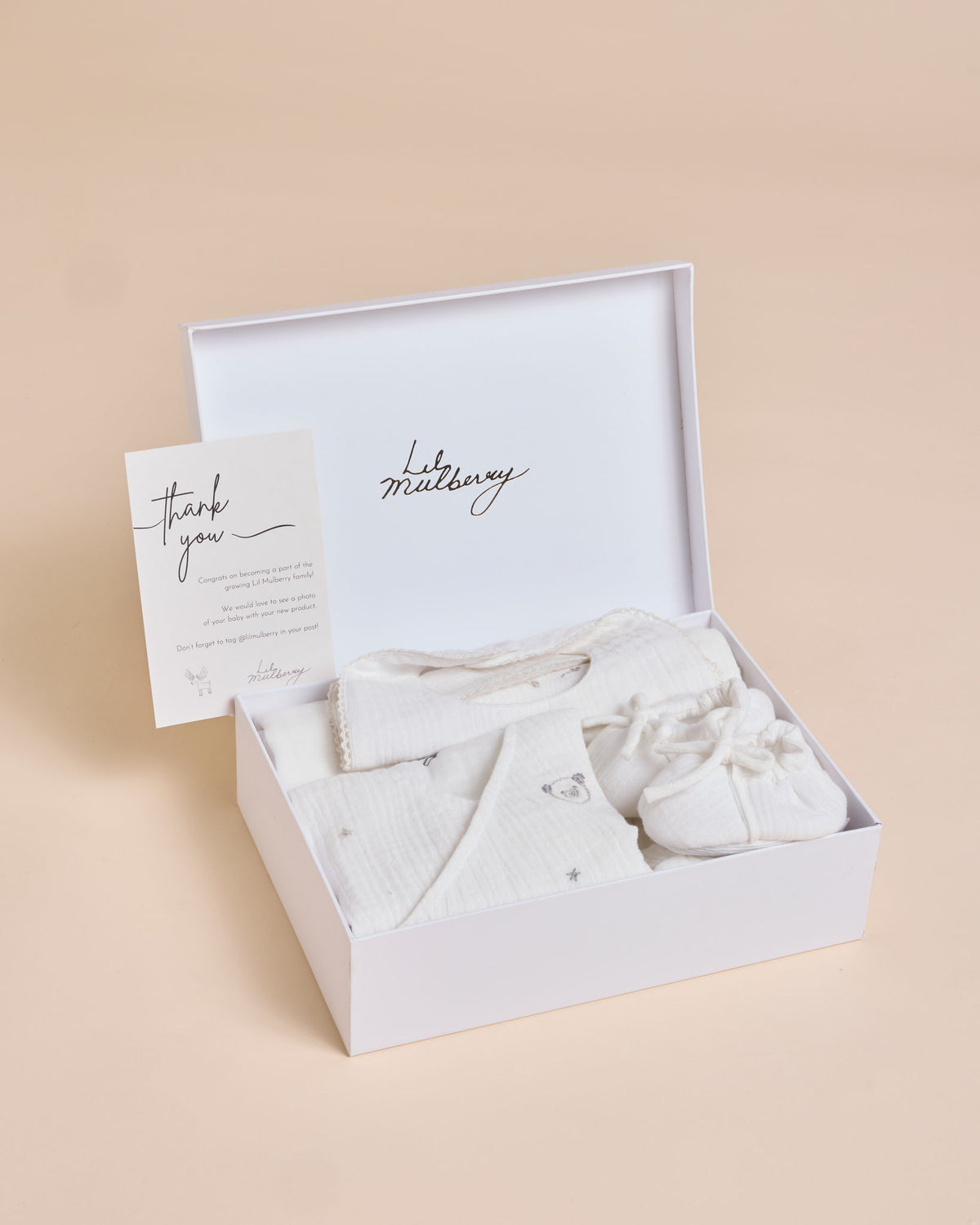 Little Bear Muslin Newborn Essentials Gift Set