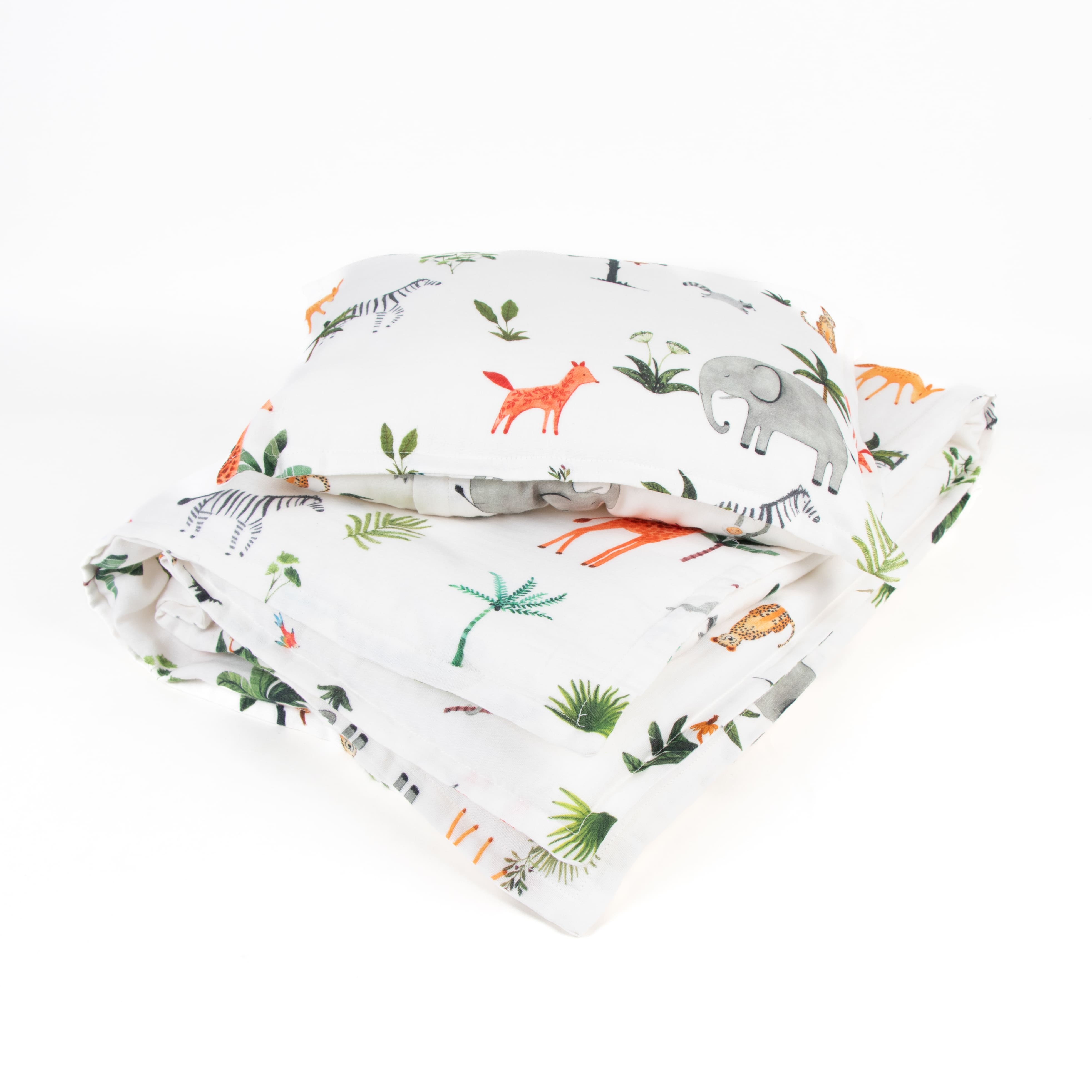 Animal Kingdom Muslin Duvet Set - Lil Mulberry