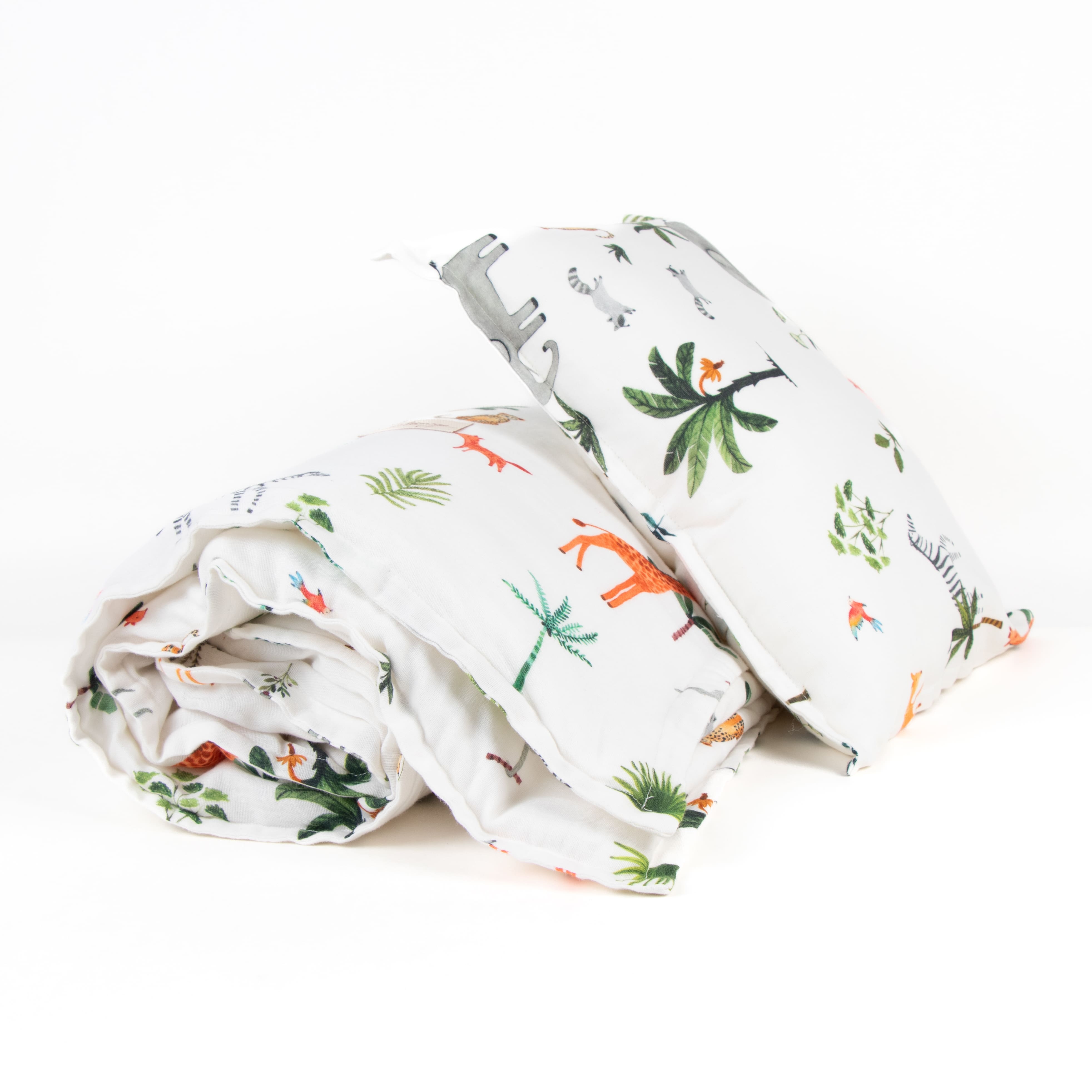 Animal Kingdom Muslin Duvet Set - Lil Mulberry