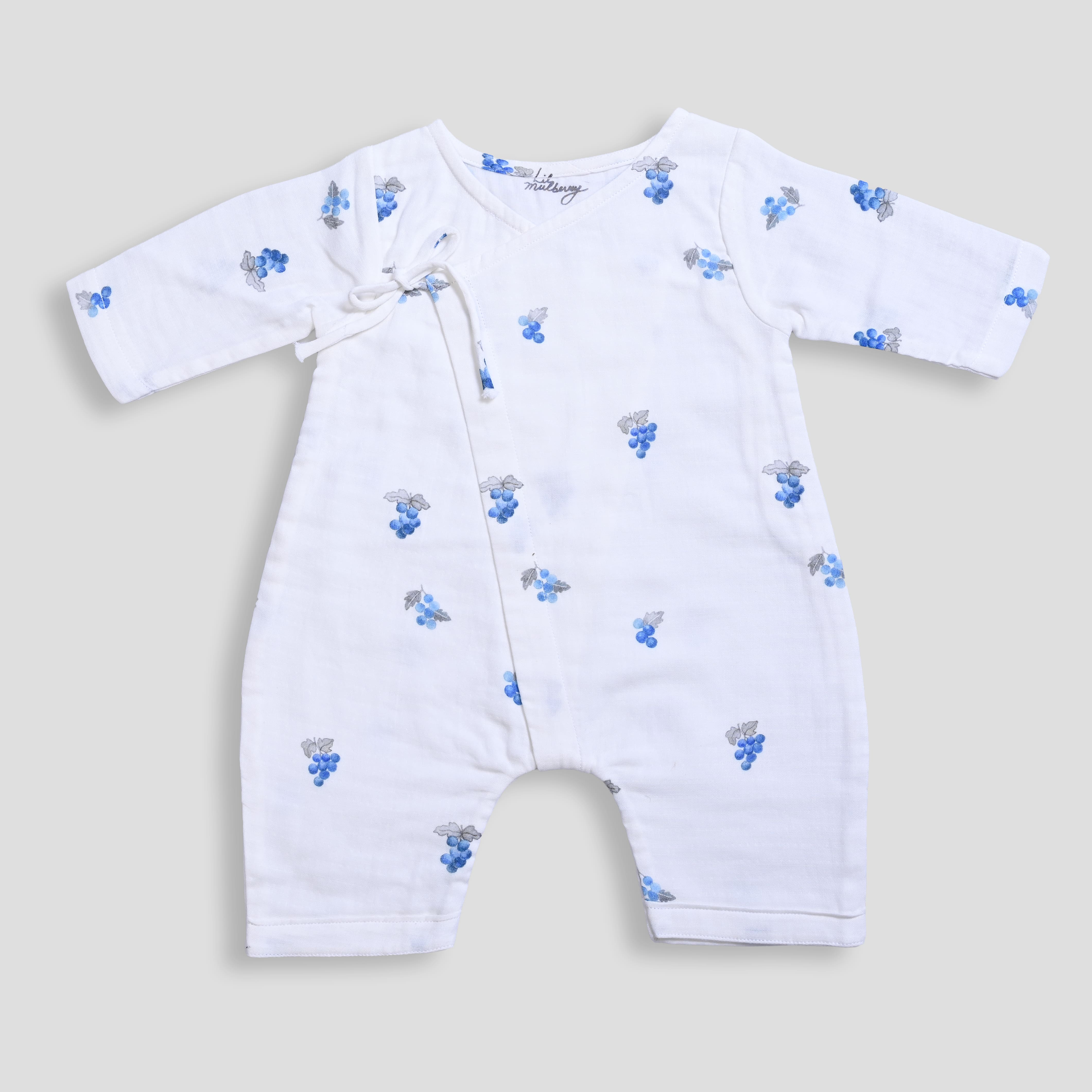 Blueberries Muslin Welcome Baby Set - Lil Mulberry