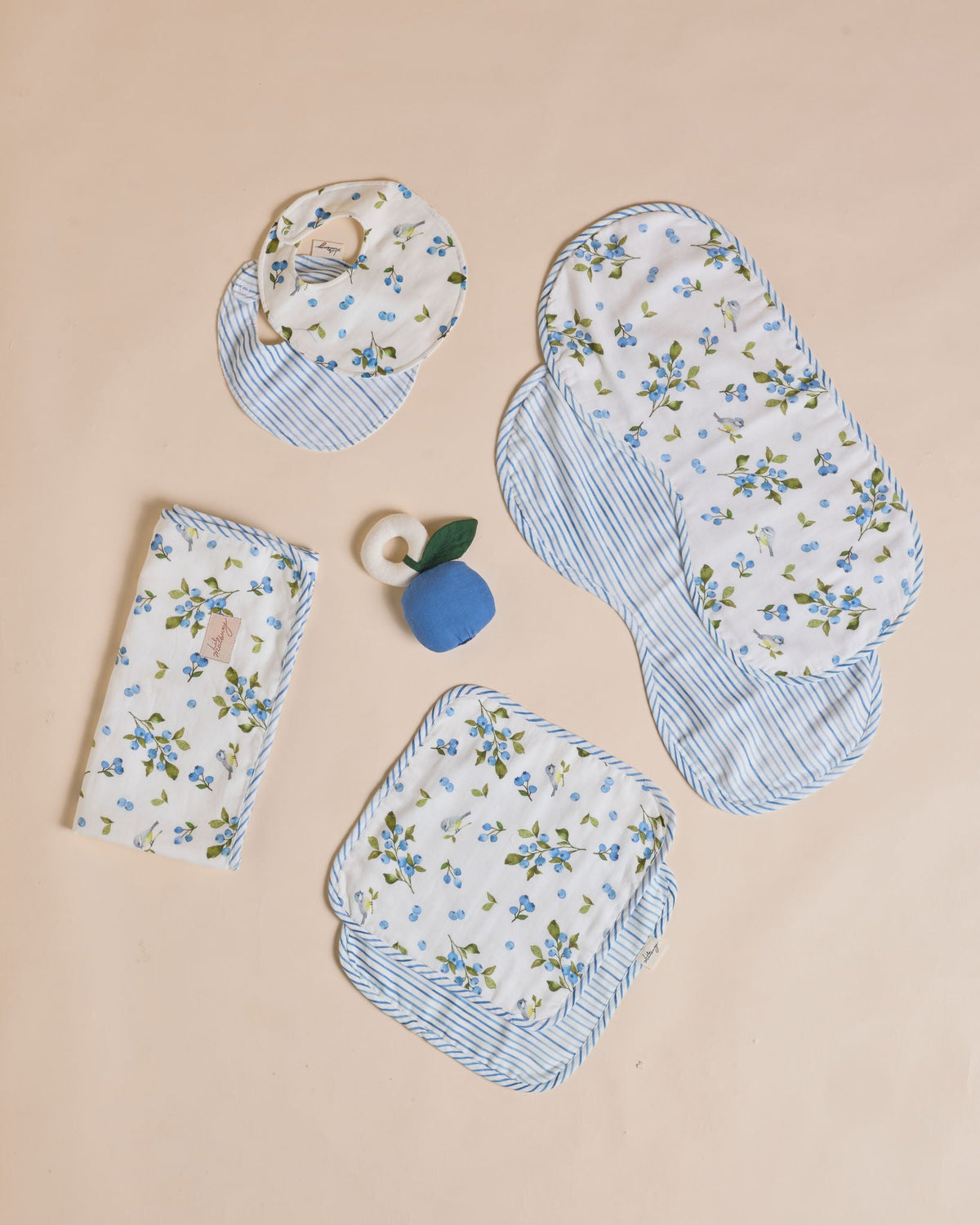 Blueberry & Bird Meal Time Set - Lil Mulberry