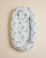 Blueberry & Bird Signature Baby Nest - Lil Mulberry