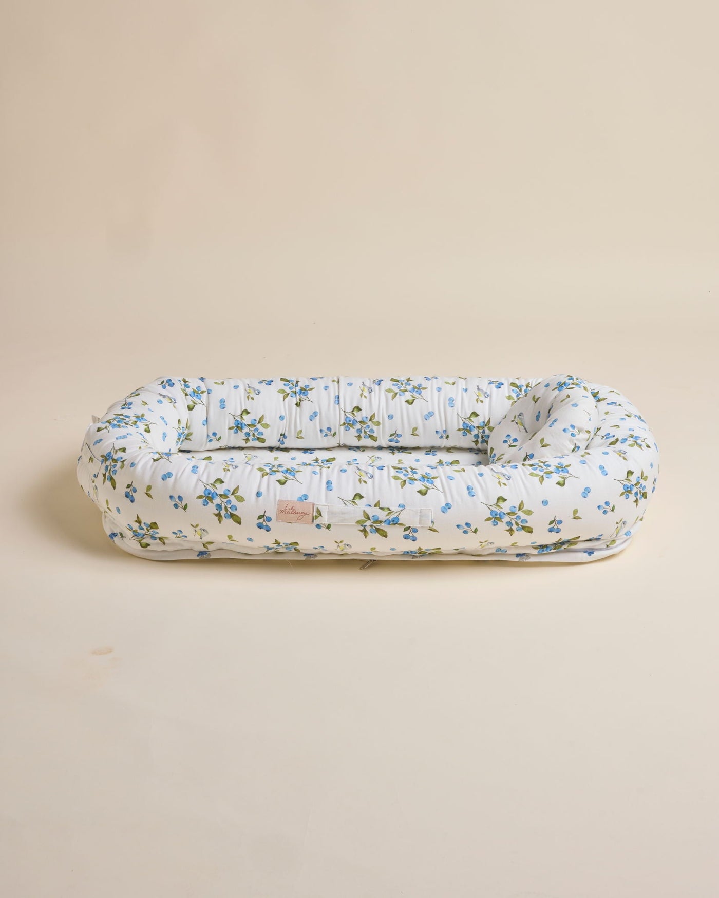 Blueberry & Bird Signature Baby Nest - Lil Mulberry