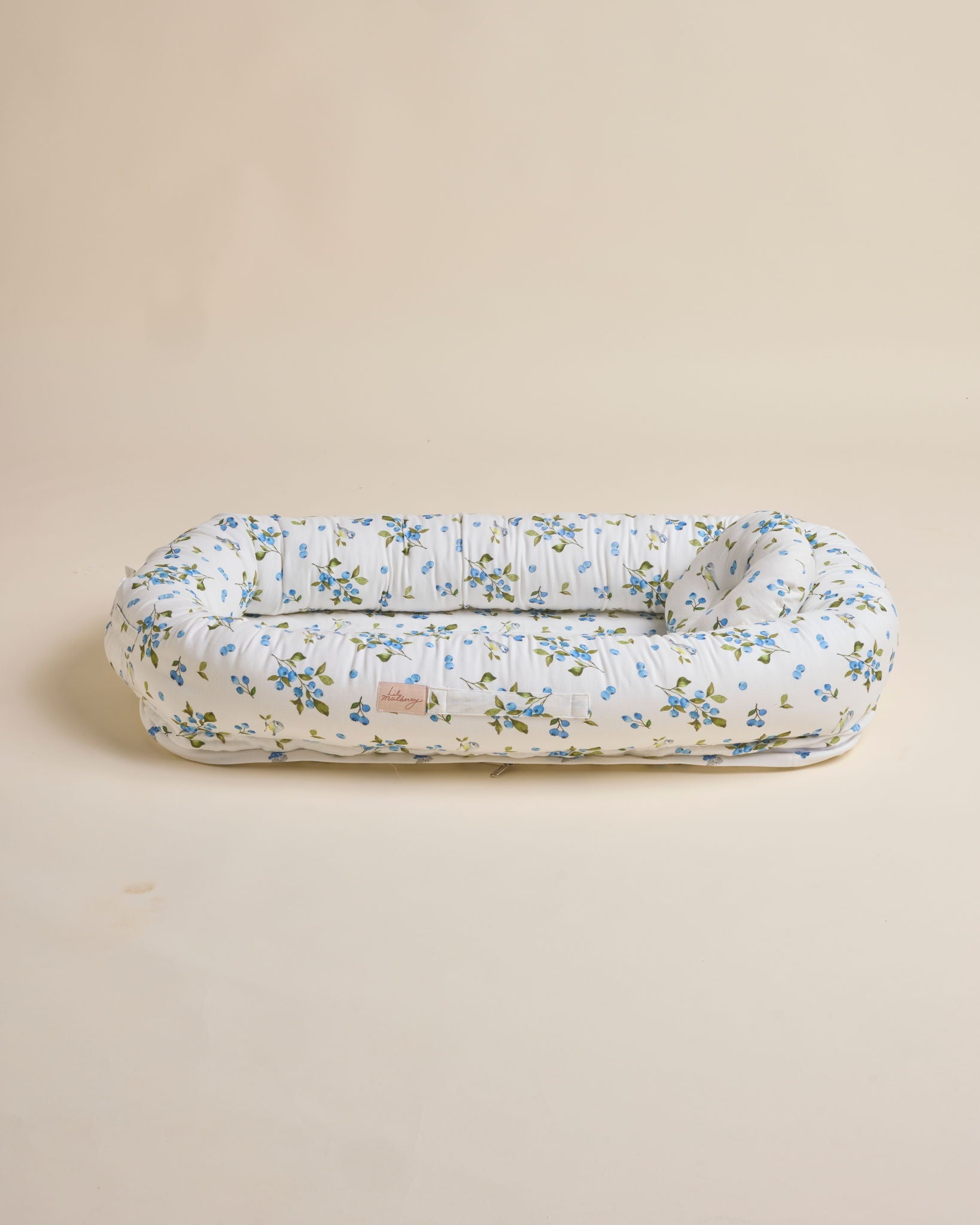 Blueberry & Bird Signature Baby Nest - Lil Mulberry