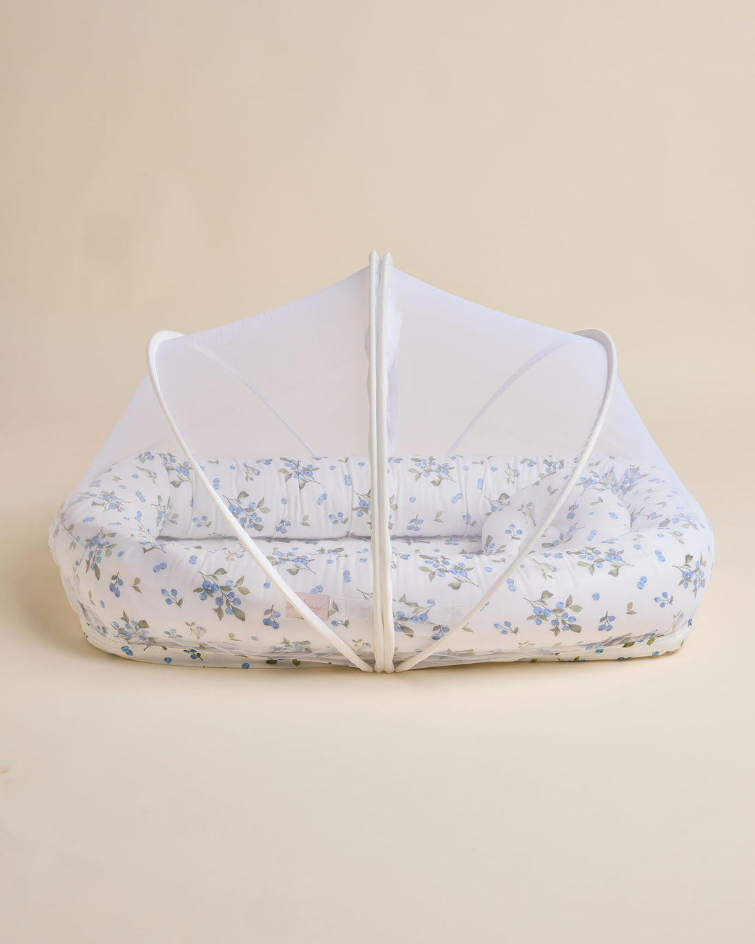 Blueberry & Bird Signature Baby Nest - Lil Mulberry