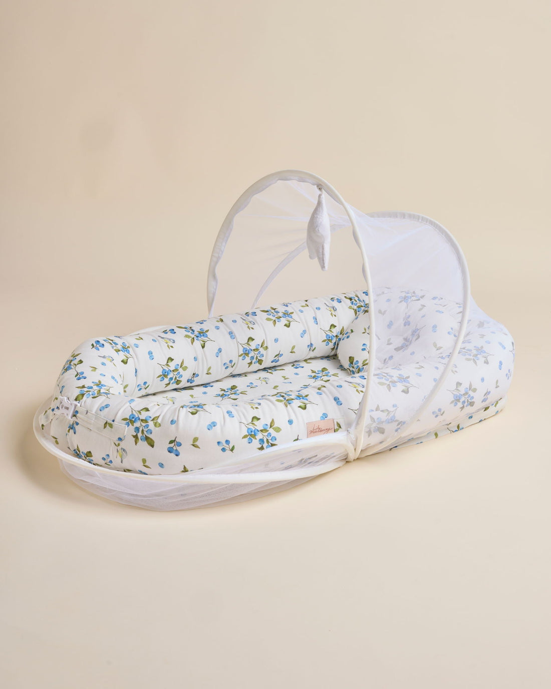 Blueberry & Bird Signature Baby Nest - Lil Mulberry