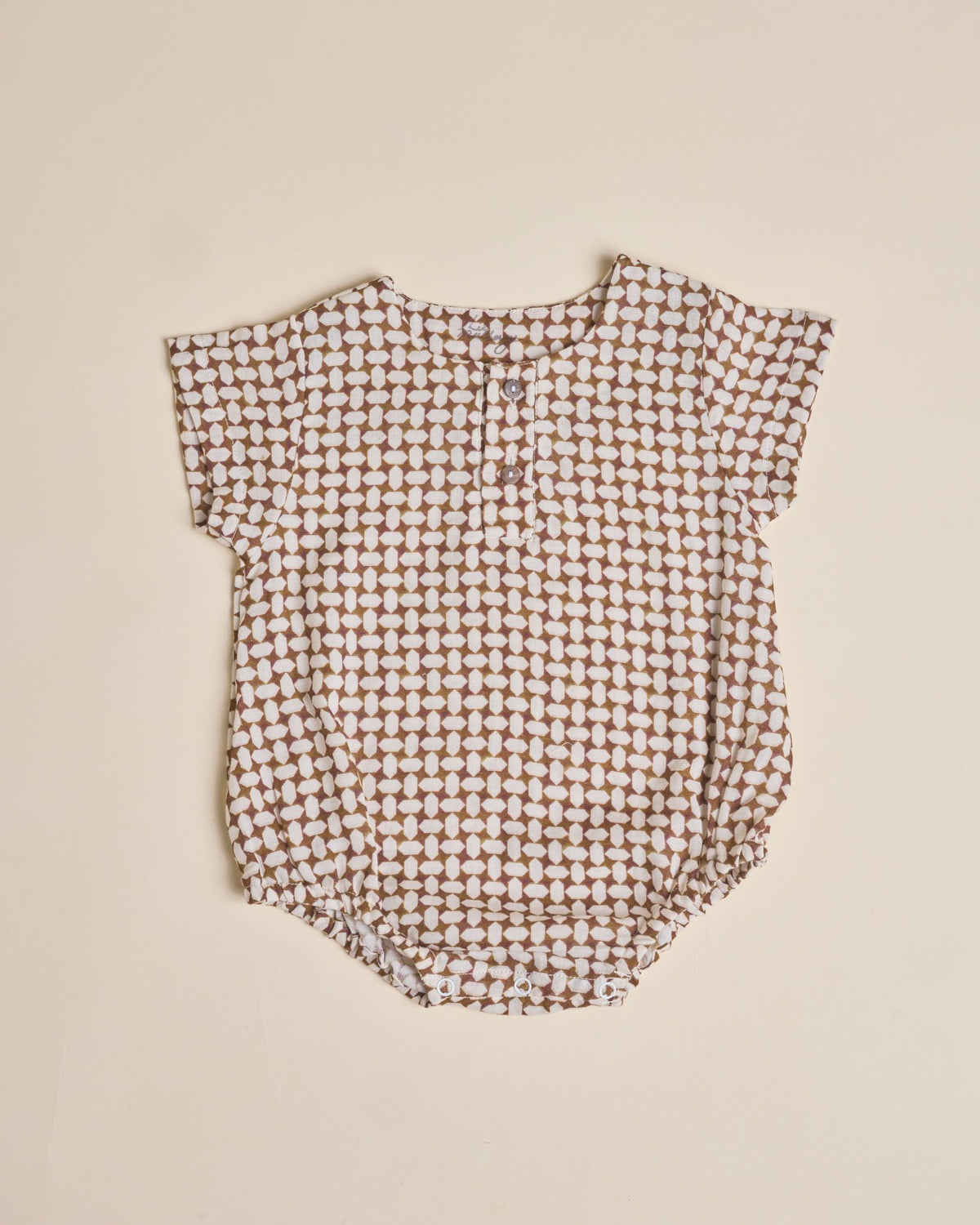 Diamond and Star Muslin Bodysuit - Lil Mulberry