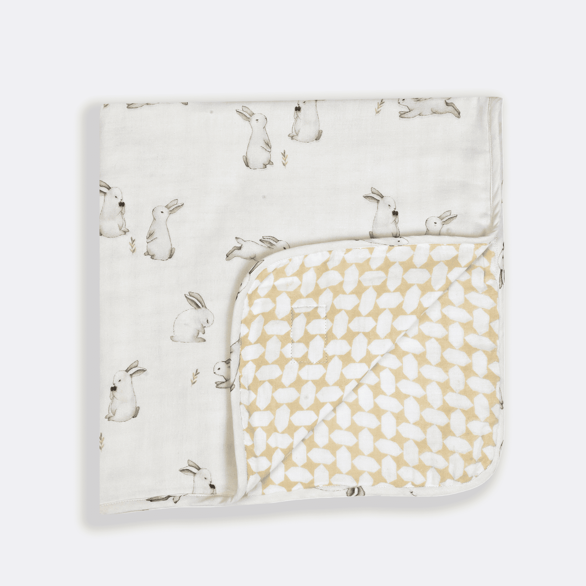 Enchanted Bunny Muslin Blanket - Lil Mulberry