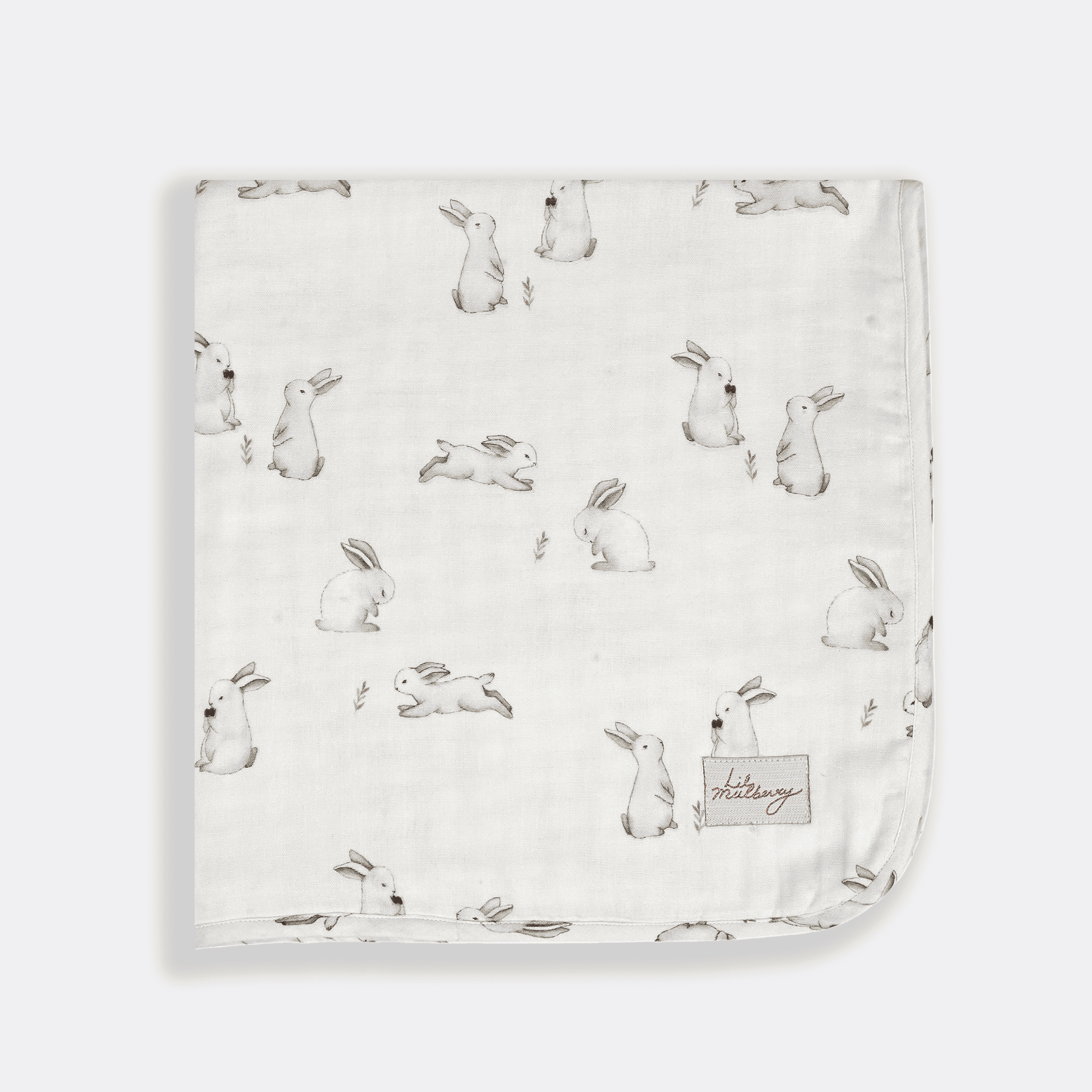 Enchanted Bunny Muslin Blanket - Lil Mulberry