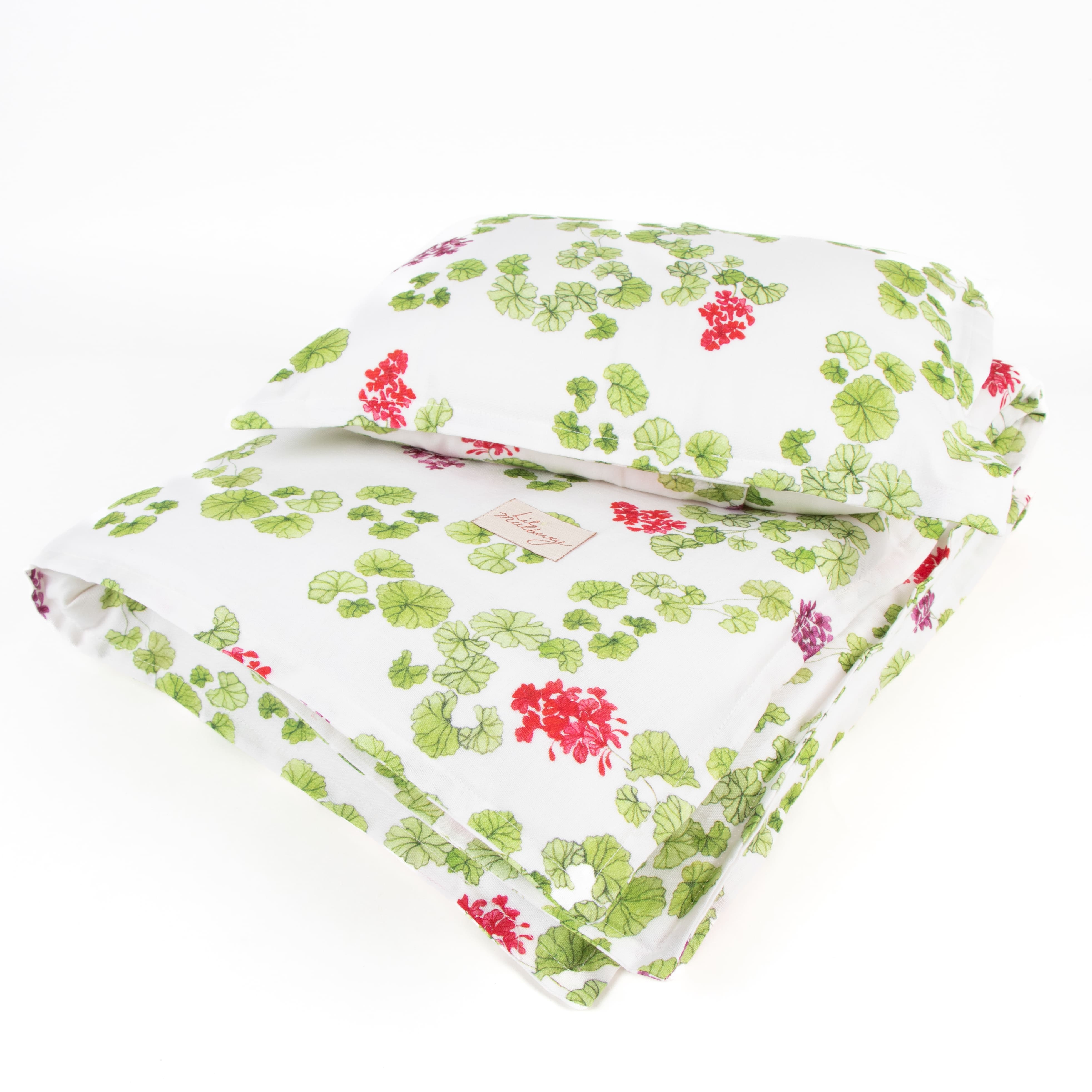 Geranium Muslin Duvet Set - Lil Mulberry