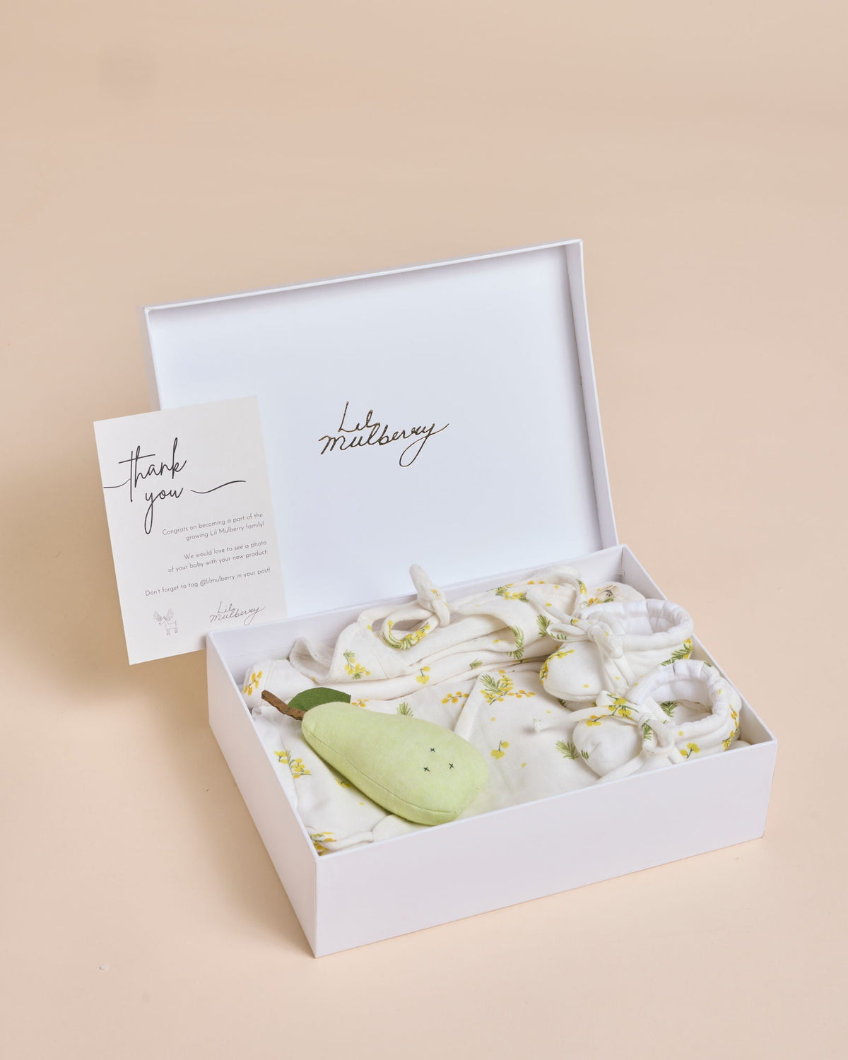 Mimosa Muslin Welcome Baby Set - Lil Mulberry