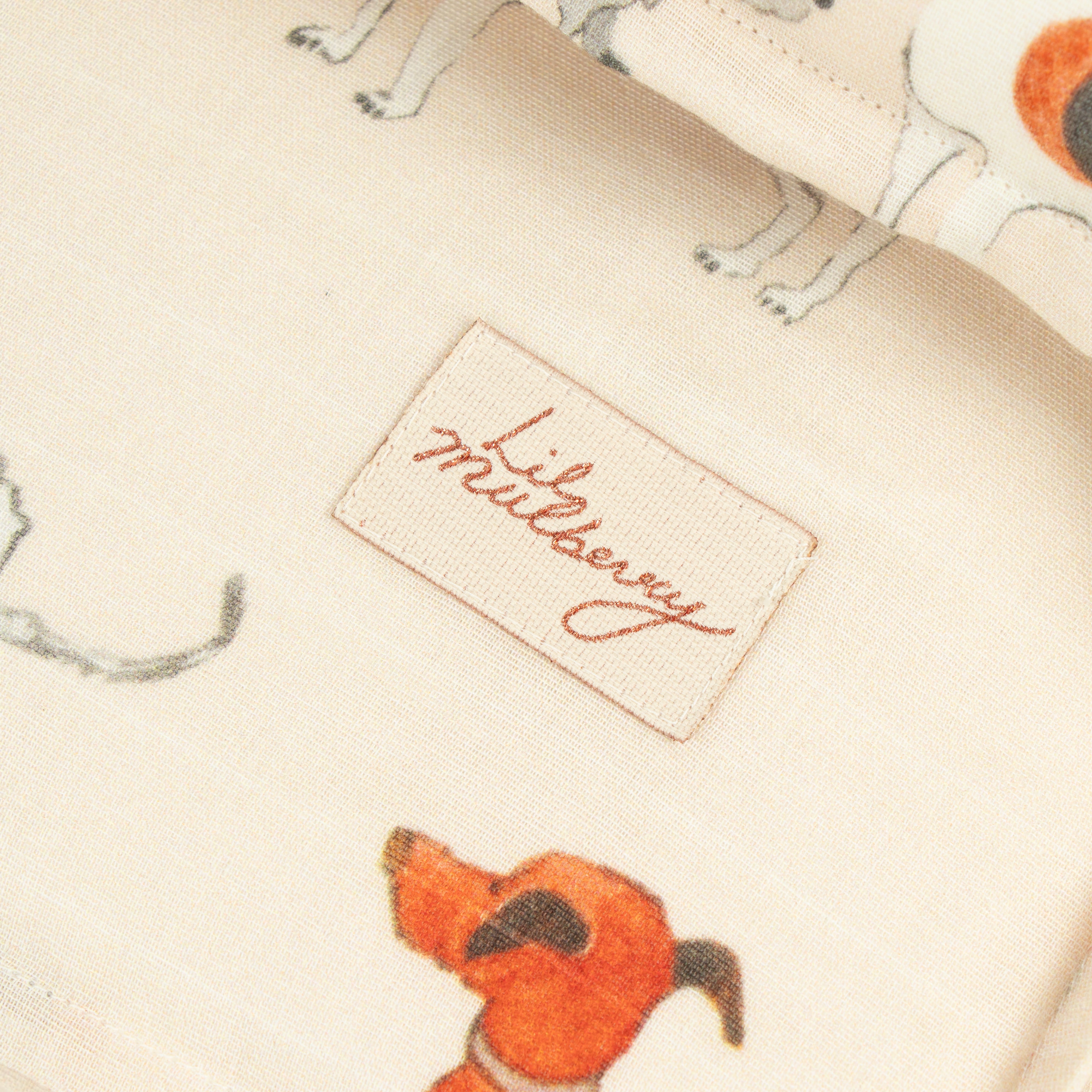 Paws and Play Muslin Duvet Set - Lil Mulberry