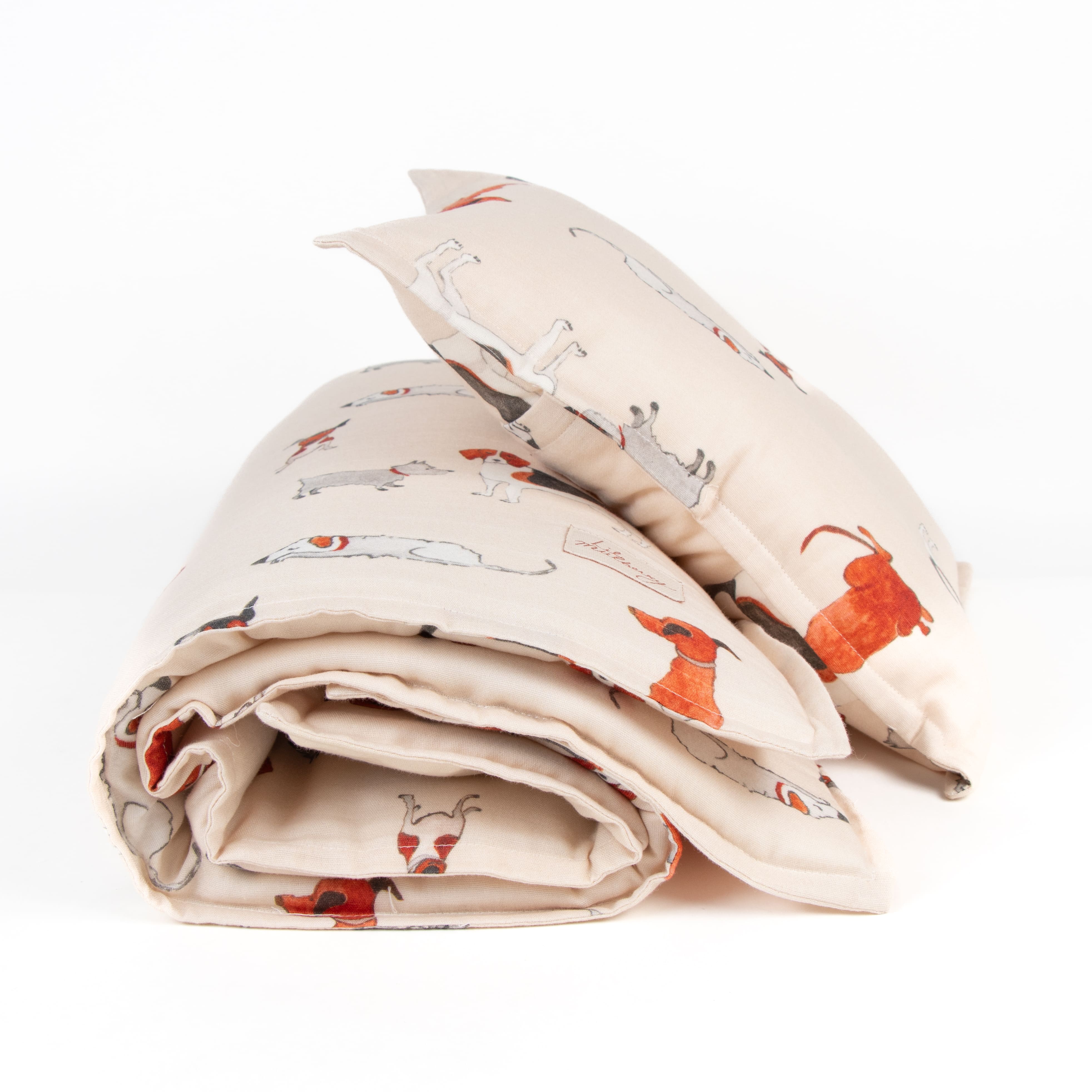 Paws and Play Muslin Duvet Set - Lil Mulberry