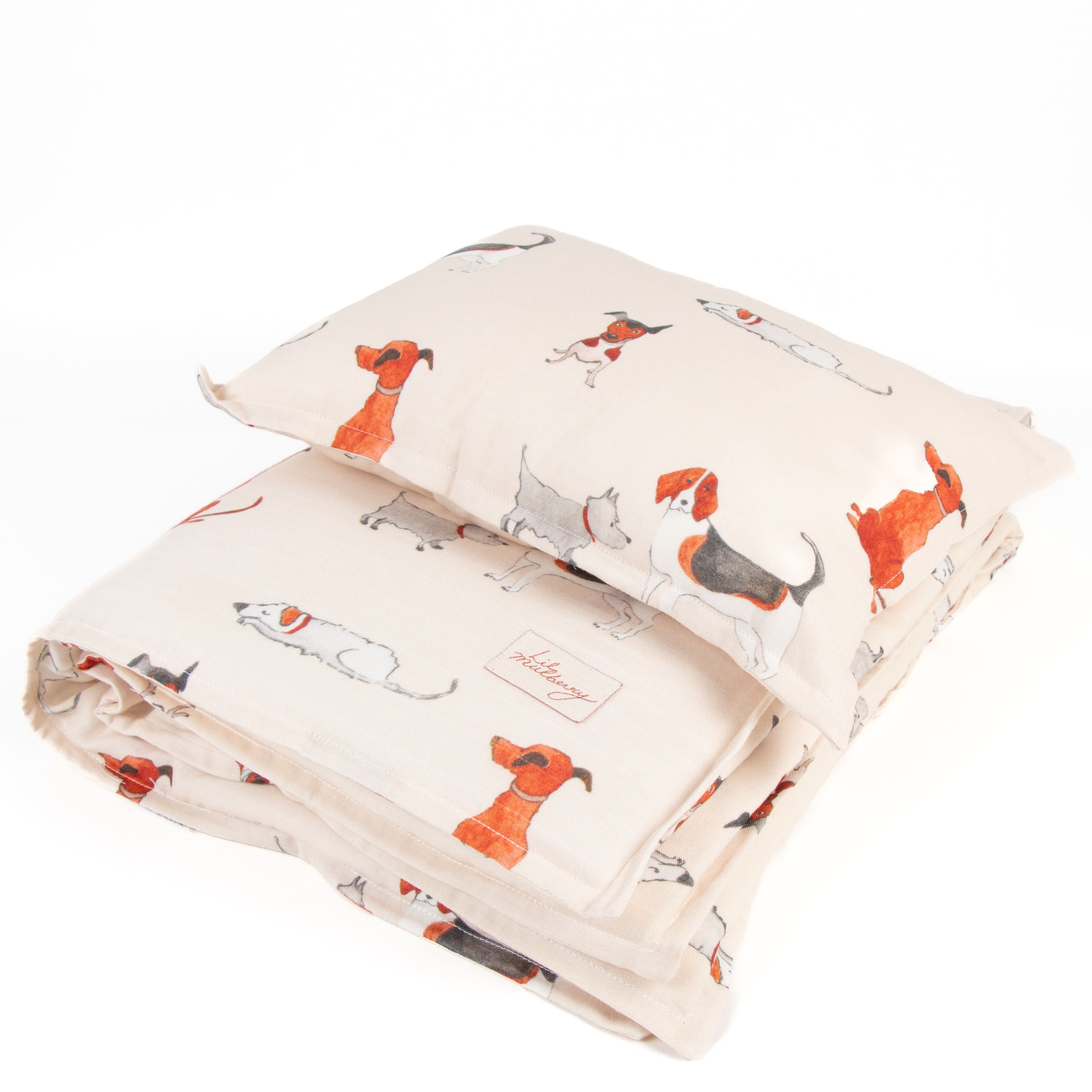 Paws and Play Muslin Duvet Set - Lil Mulberry