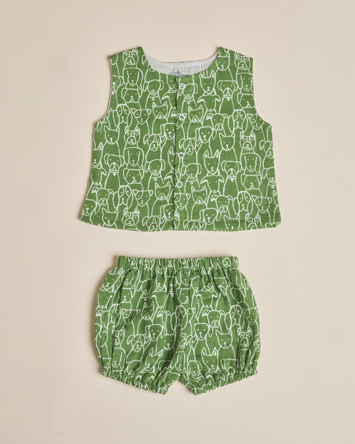 Puppy Parade Jhabla and Bloomer Set - Lil Mulberry