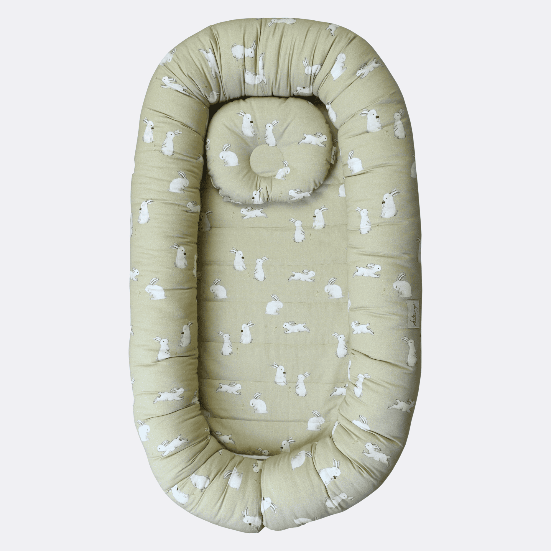 Sage Bunny Baby Nest Set - Lil Mulberry