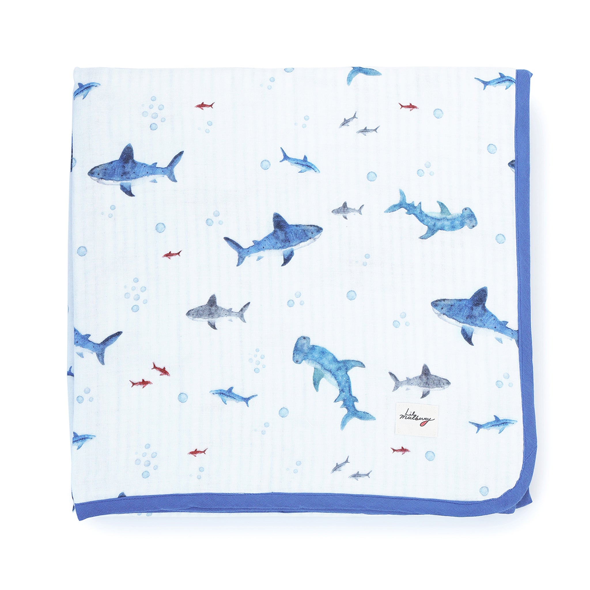 Baby Shark Muslin Blanket