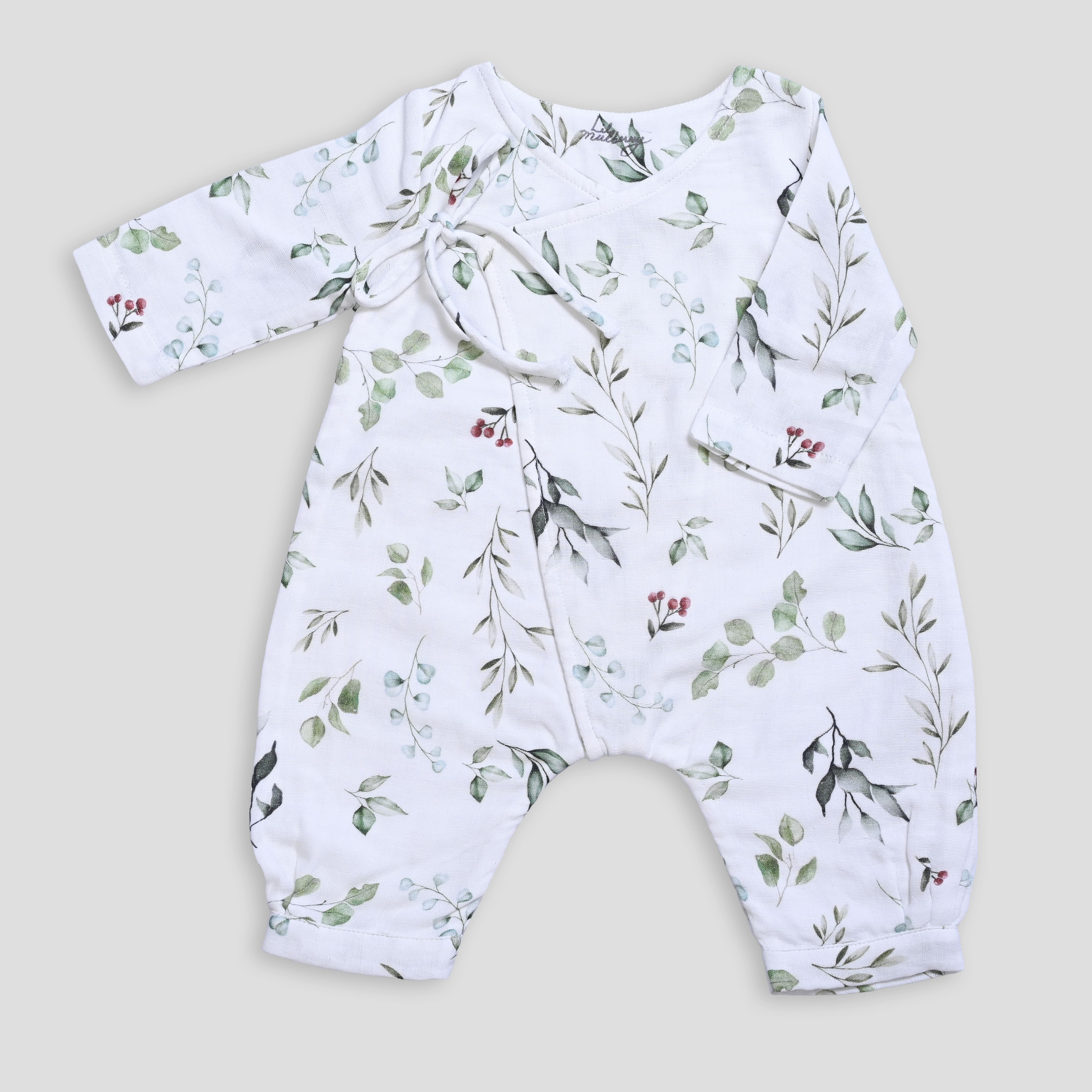Spring Field Muslin Kimono Romper - Lil Mulberry
