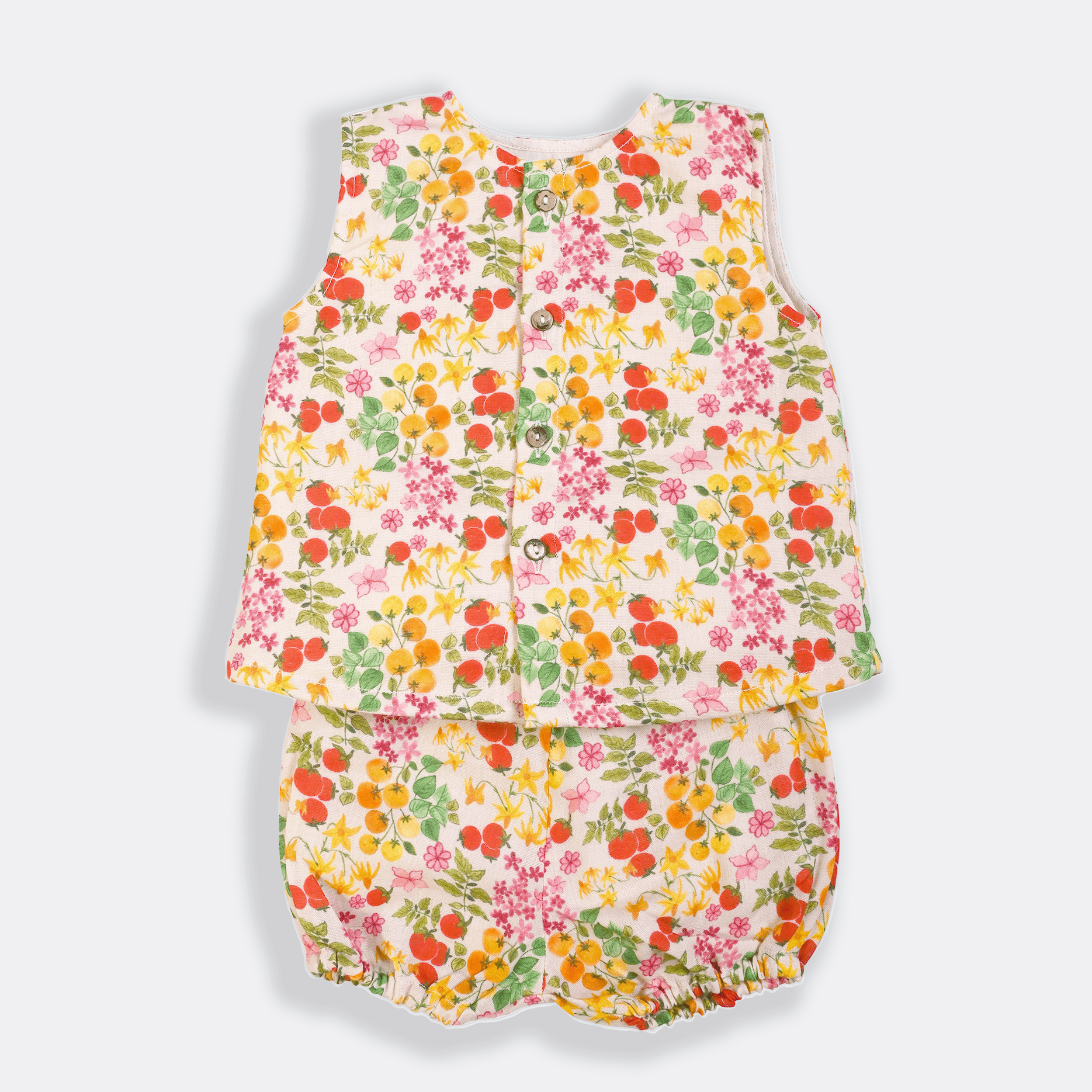 Tiny Tomato Jhabla and Bloomer Set - Lil Mulberry