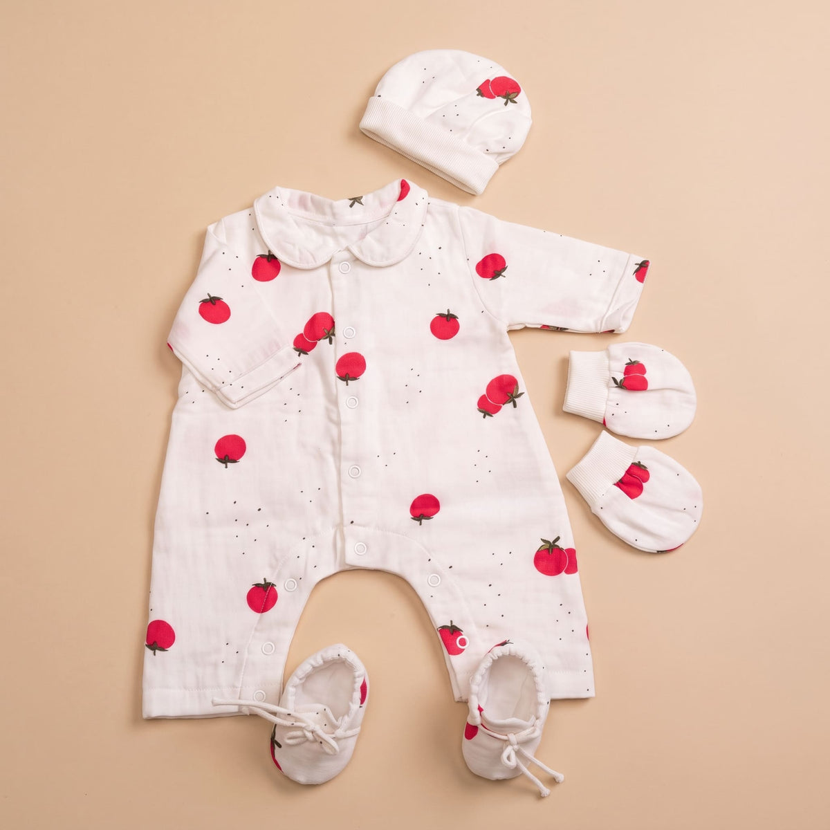 Tomatino Muslin Newborn Clothing Set - Lil Mulberry