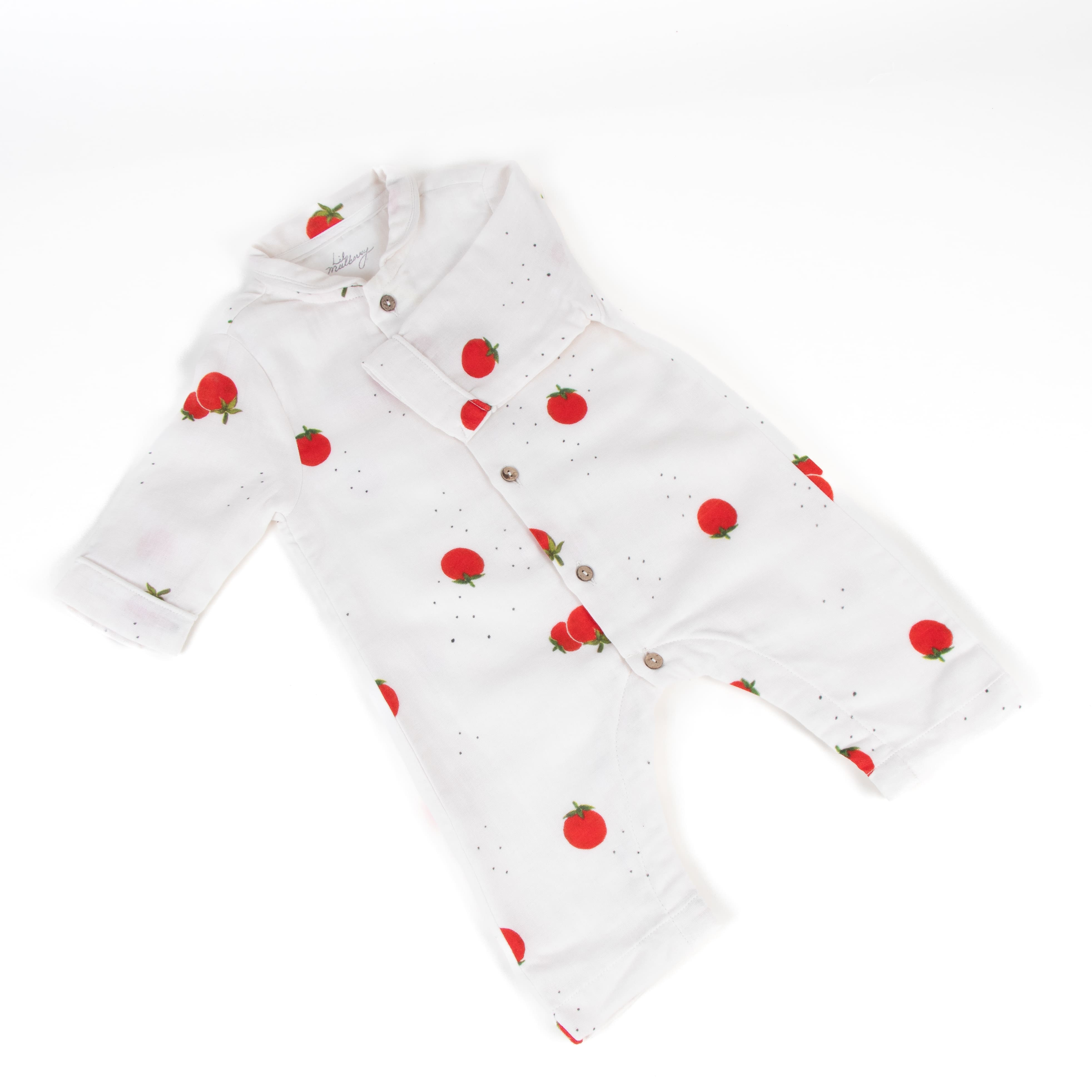 Tomatino Muslin Romper - Lil Mulberry