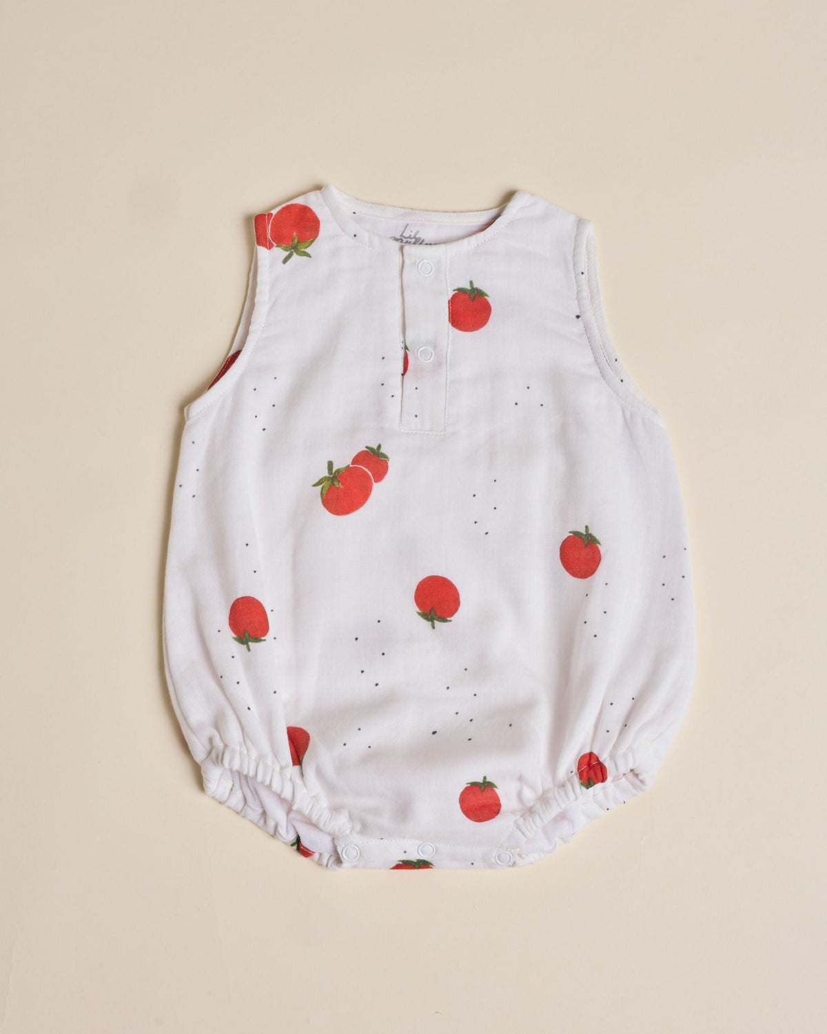 Tomatino Muslin Sleeveless Bodysuit - Lil Mulberry