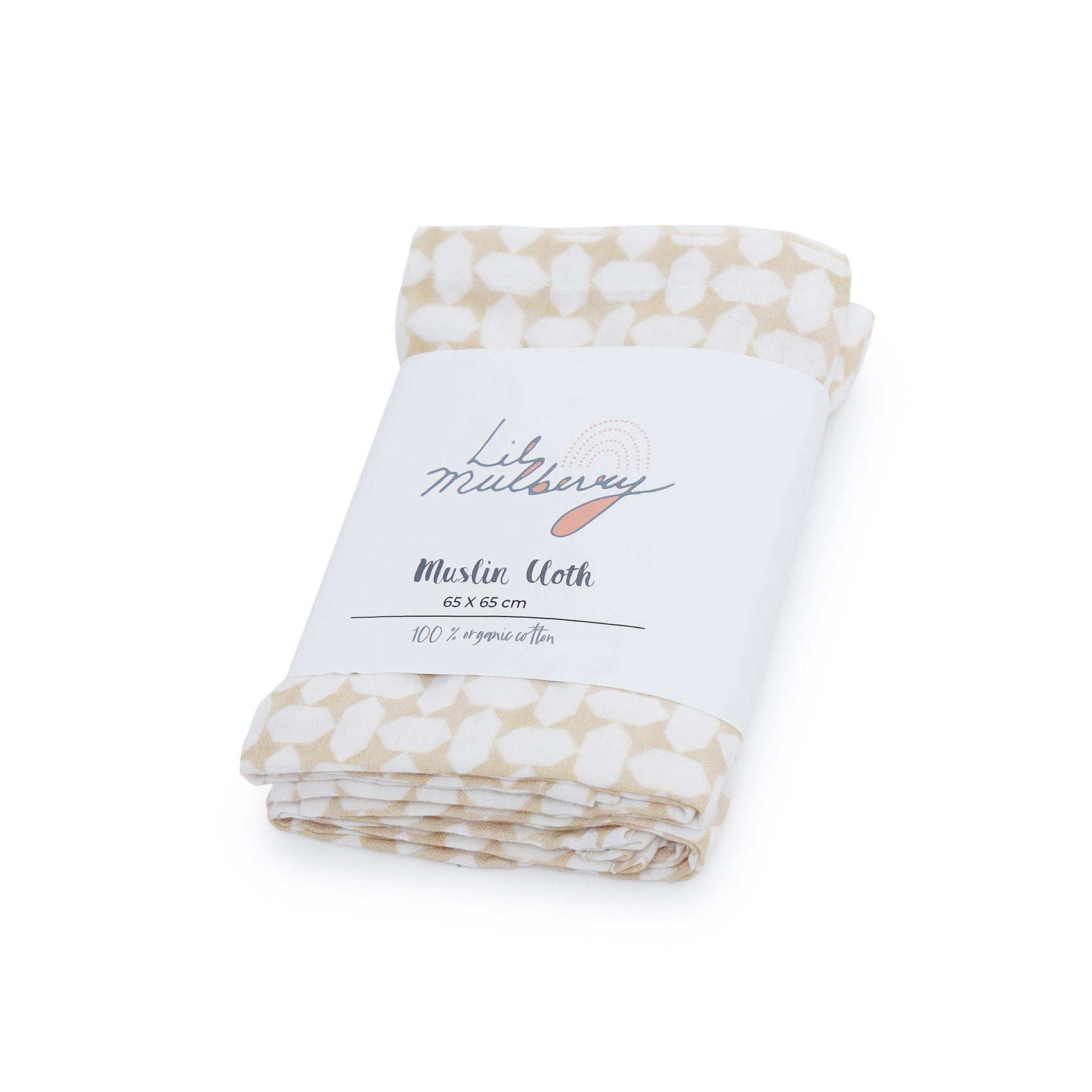 Diamond and Star Muslin Square - Lil Mulberry