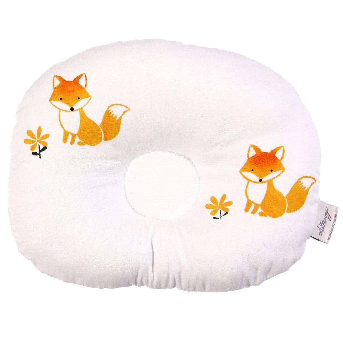 Fox in the Garden Infant Pillow - Lil Mulberry