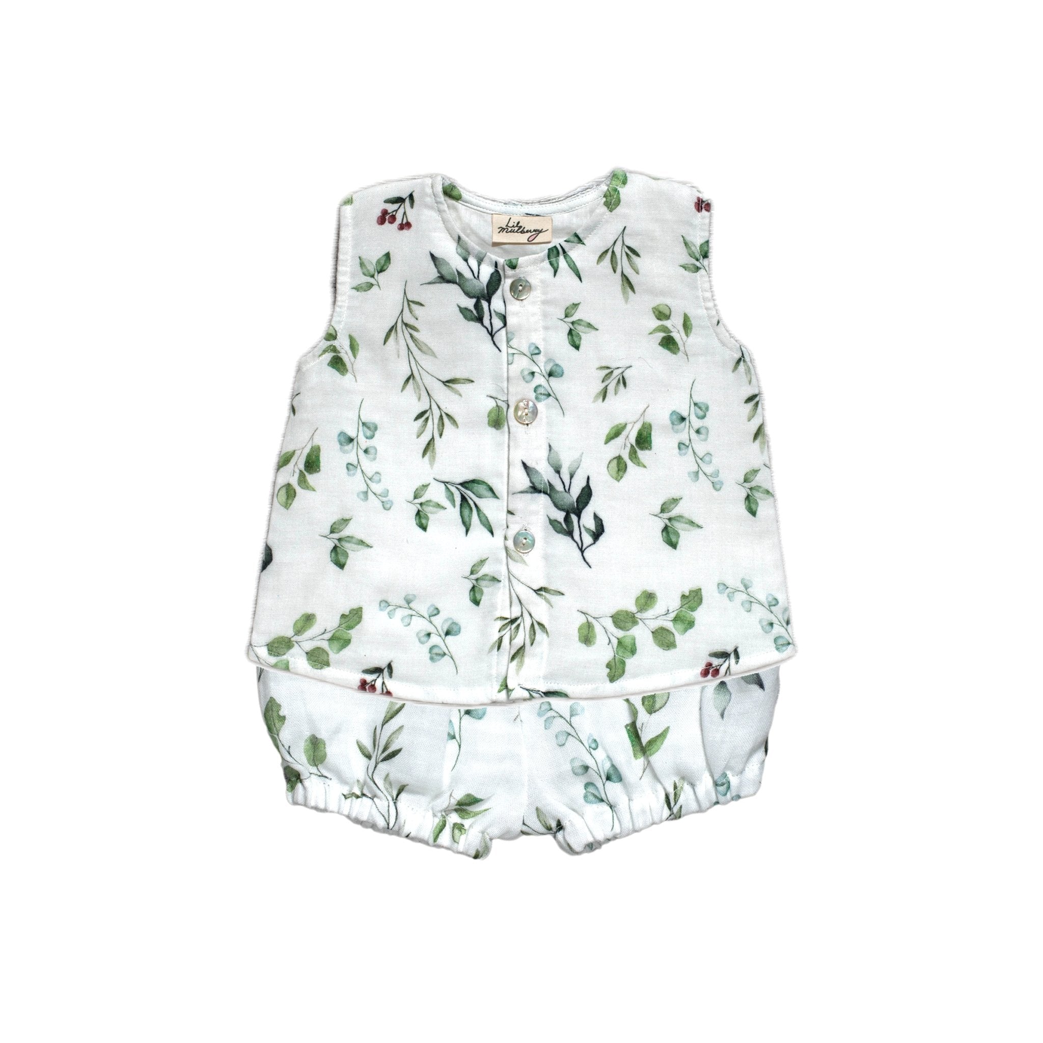 Spring Field Jhabla and Bloomer Set - Lil Mulberry