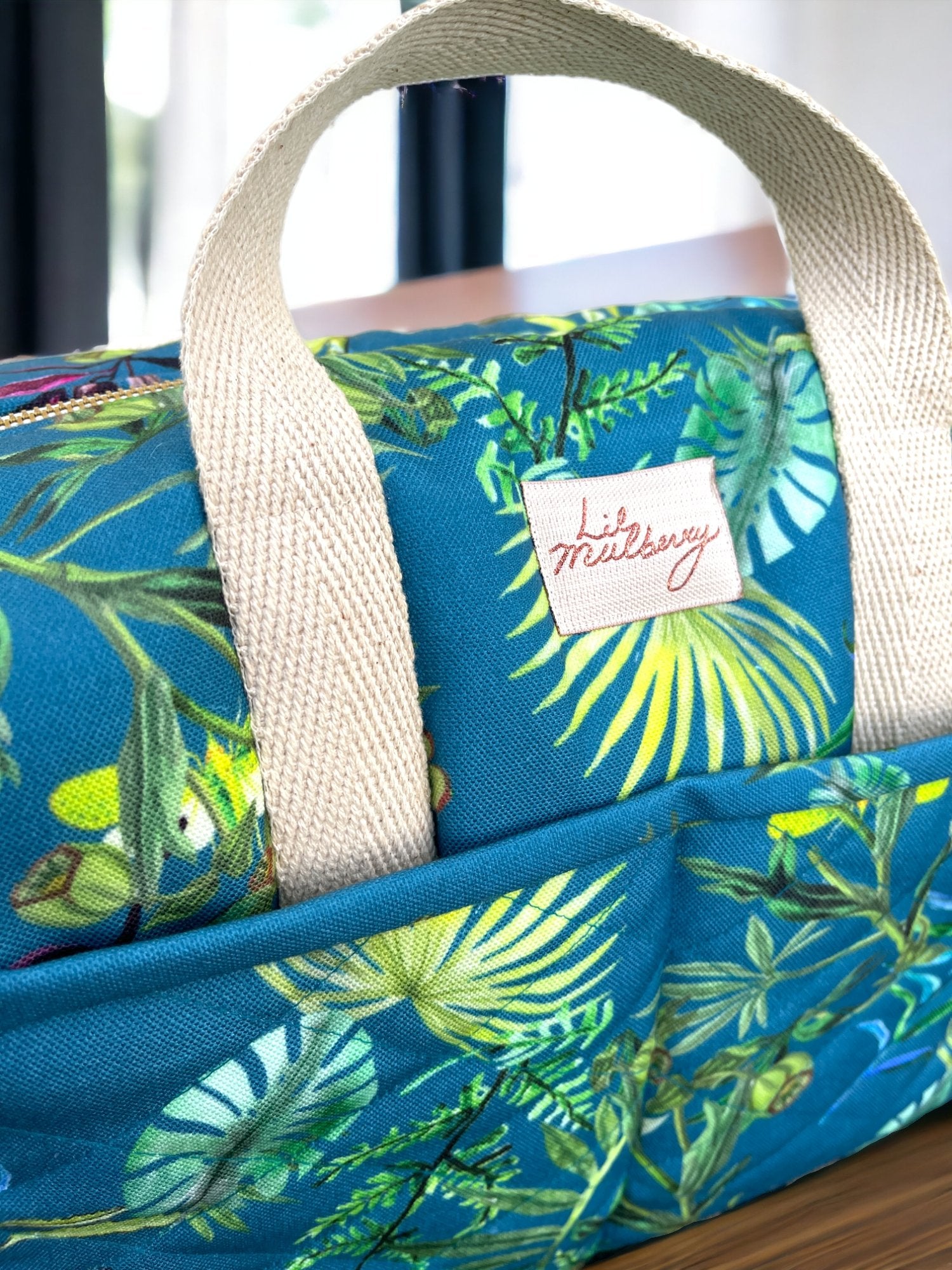 Tropical Jungle Changing Bag - Lil Mulberry